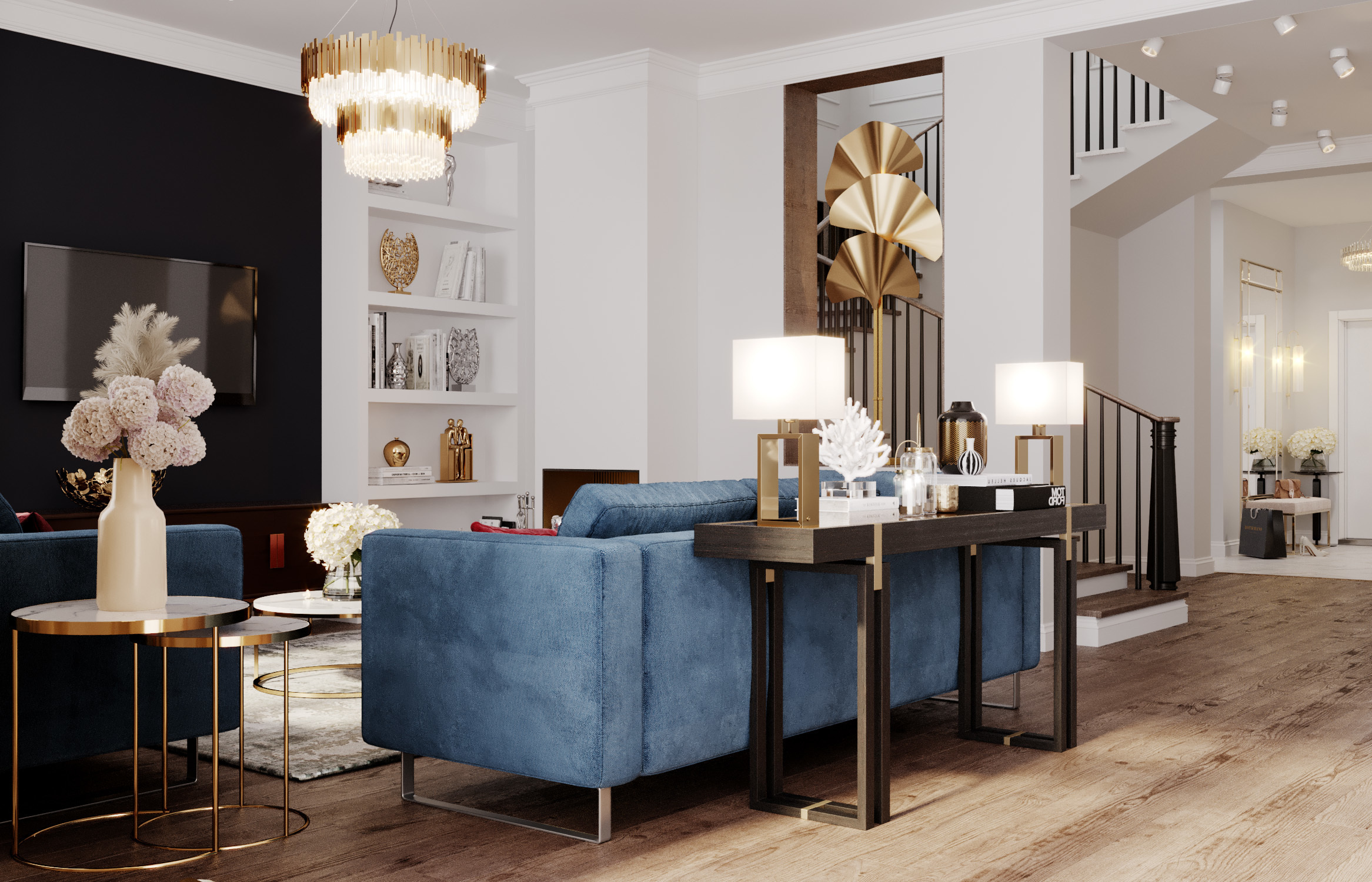 Коттедж КРЕКШИНО 300 м². Студия Интерьерного Дизайна Artis Interiors