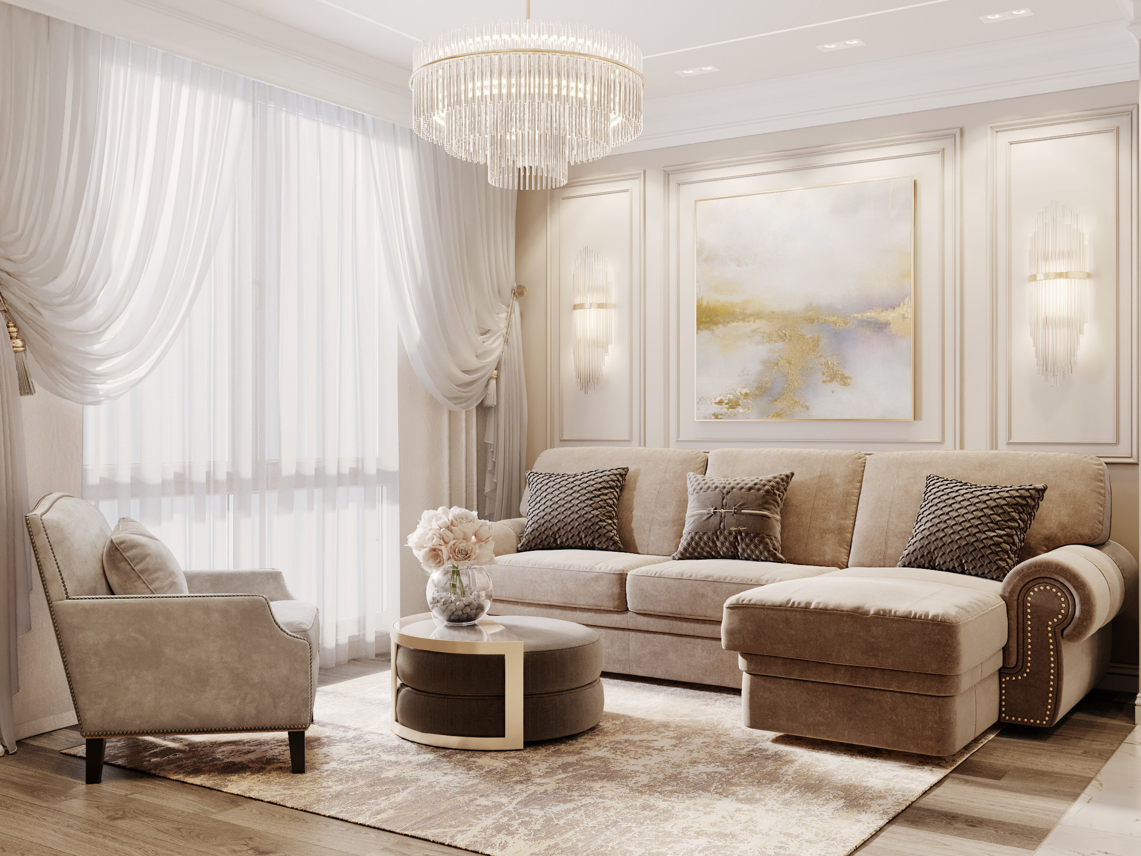 ЖК Хорошевский 112 м². Студия Интерьерного Дизайна Artis Interiors