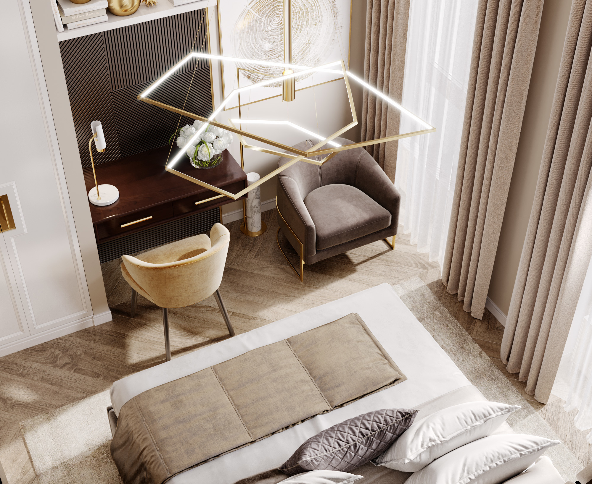 ЖК ХОРОШЕВСКИЙ 47 м². Студия Интерьерного Дизайна Artis Interiors