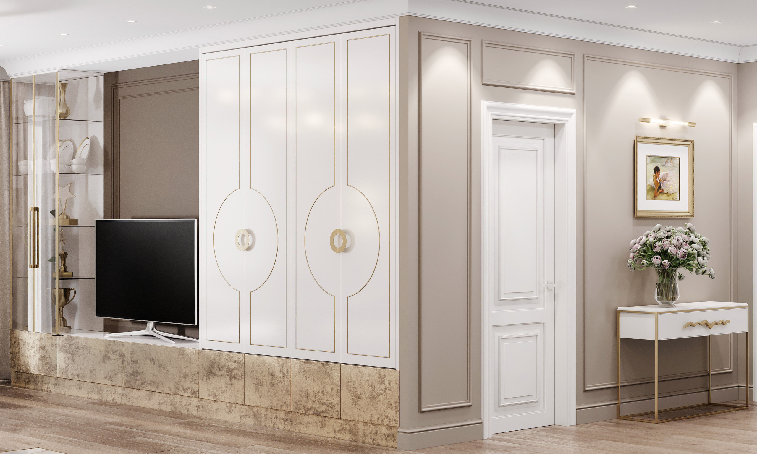 АКАДЕМИЧЕСКАЯ 124 м². Студия Интерьерного Дизайна Artis Interiors