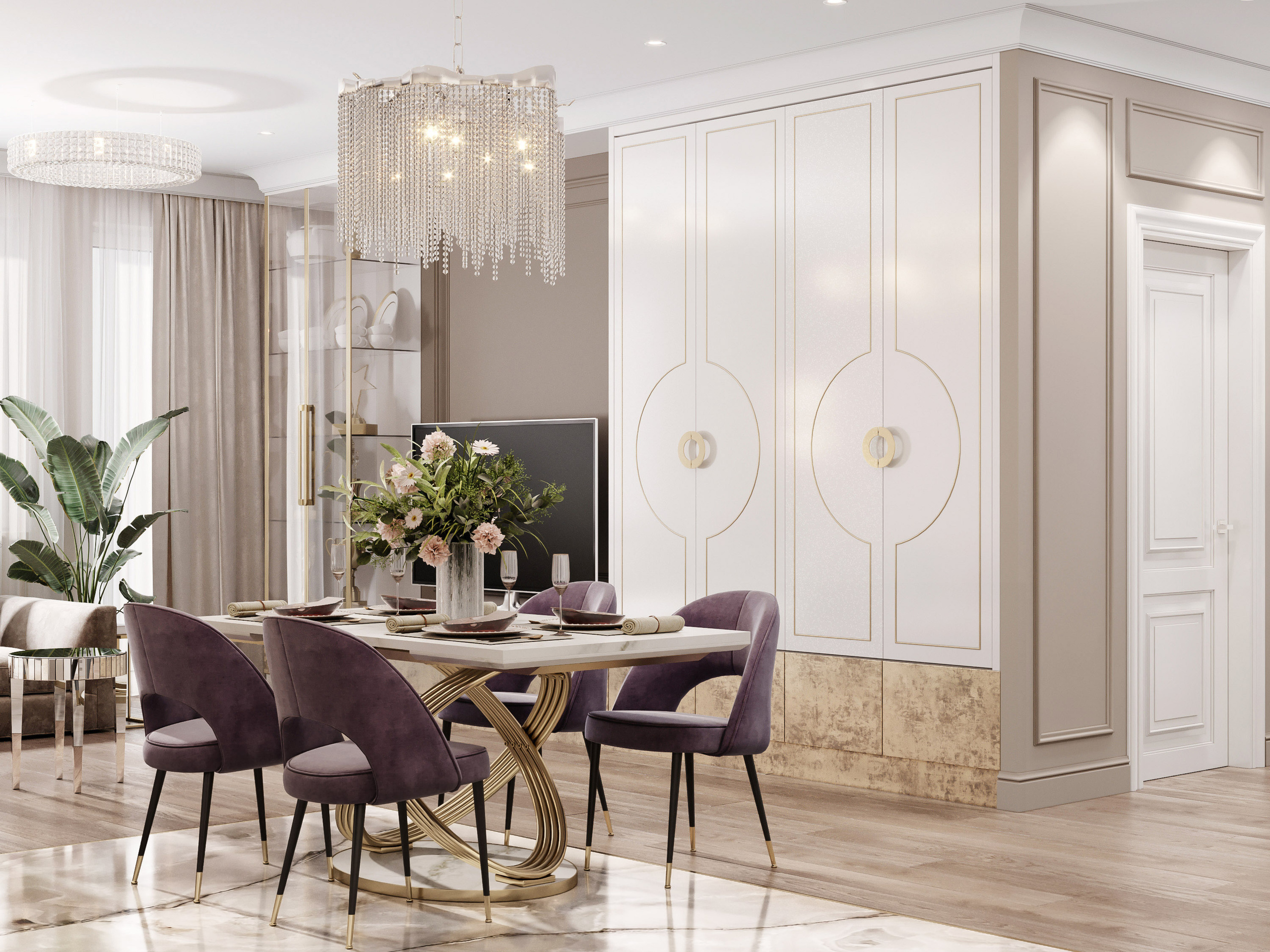 АКАДЕМИЧЕСКАЯ 124 м². Студия Интерьерного Дизайна Artis Interiors