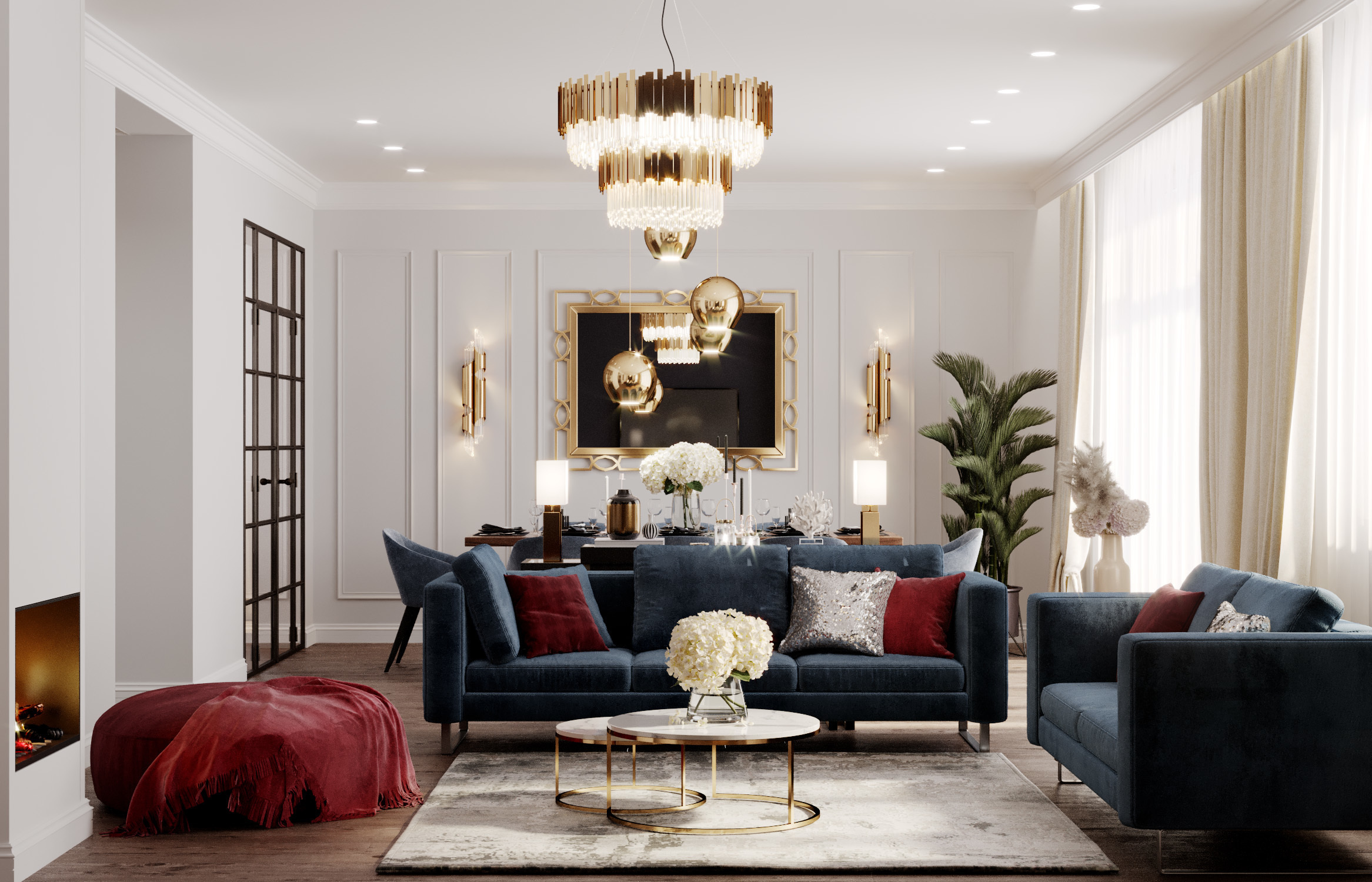 Коттедж КРЕКШИНО 300 м². Студия Интерьерного Дизайна Artis Interiors