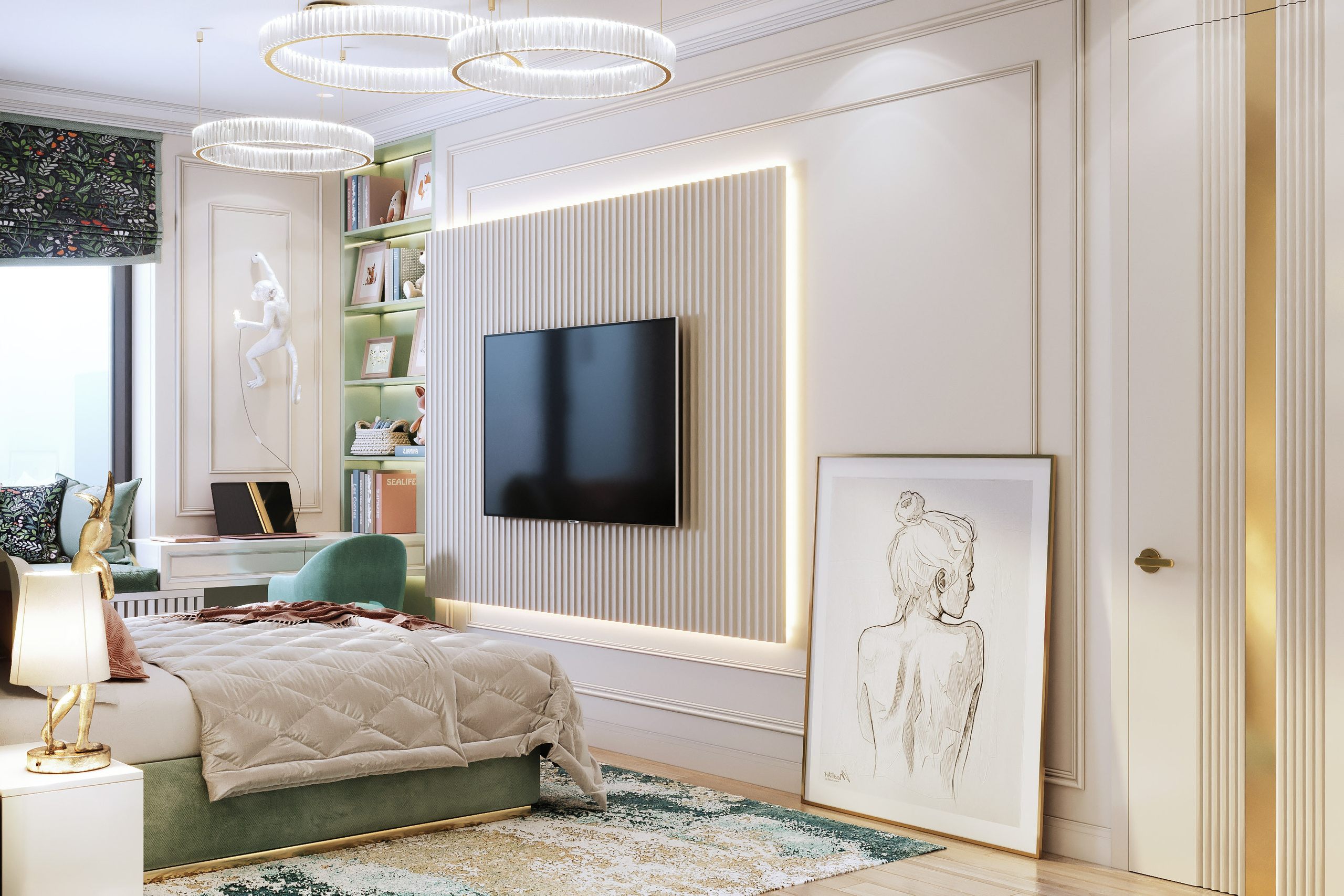 ЖК ЦАРСКАЯ ПЛОЩАДЬ 87 м². Студия Интерьерного Дизайна Artis Interiors