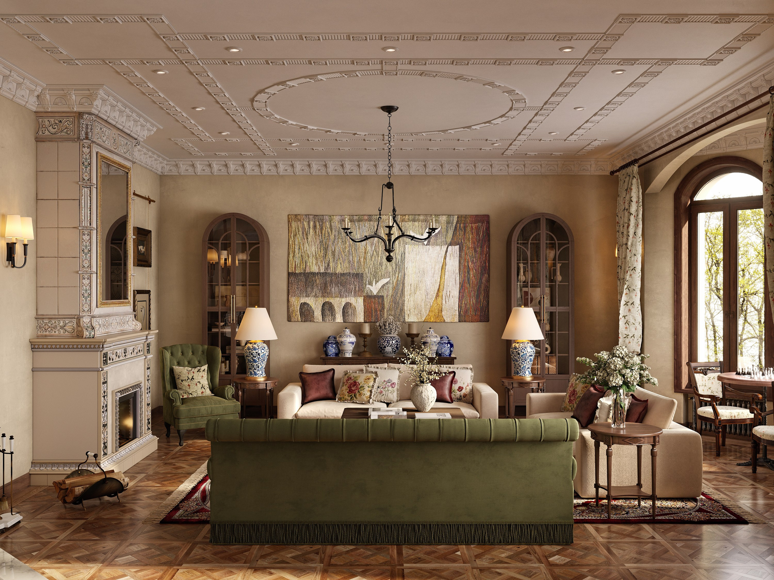 ИНТЕЛЛЕКТУАЛЬНЫЙ ШИК 800 м². Студия Интерьерного Дизайна Artis Interiors