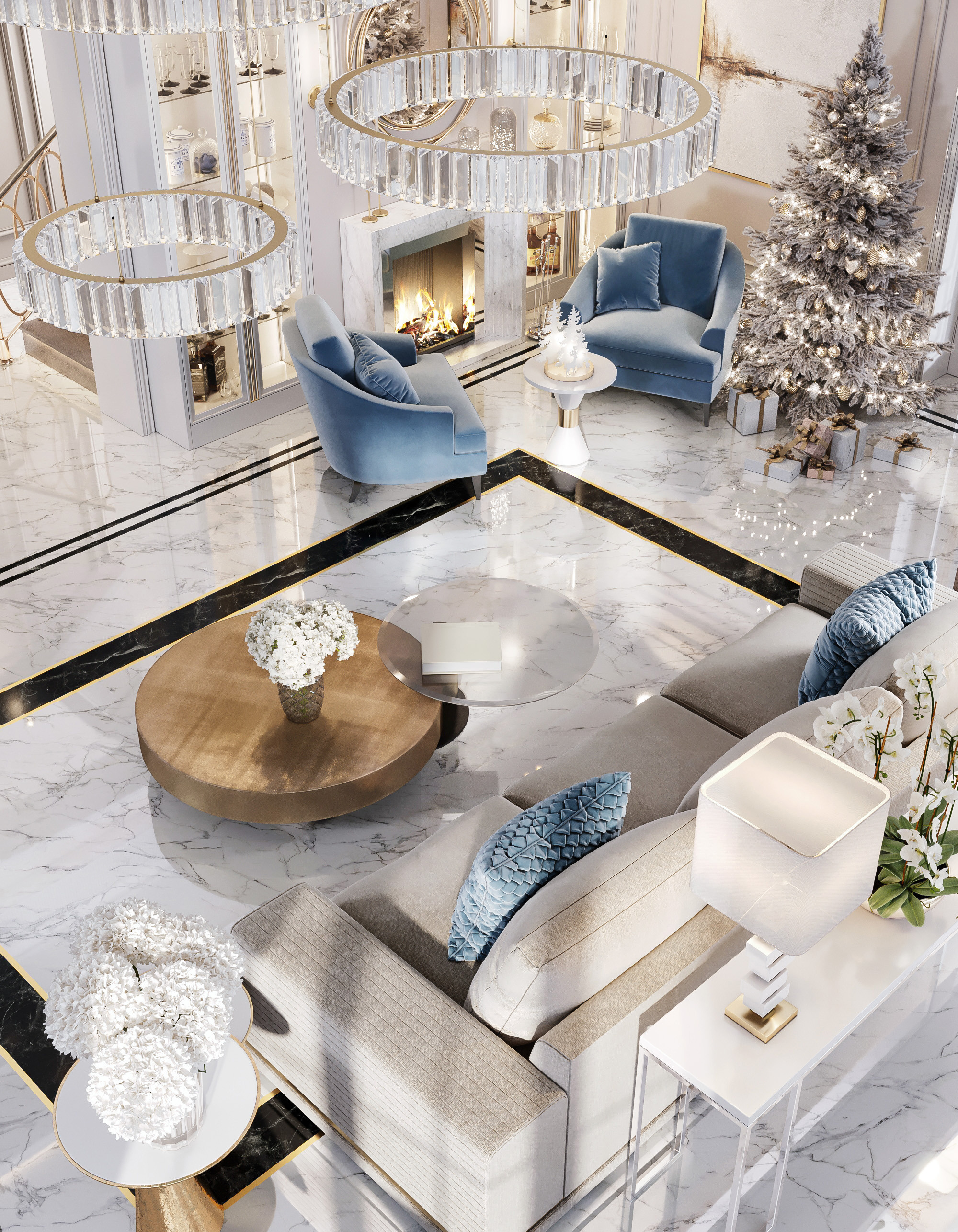 АНГЛИЙСКИЙ КВАРТАЛ 325 м². Студия Интерьерного Дизайна Artis Interiors