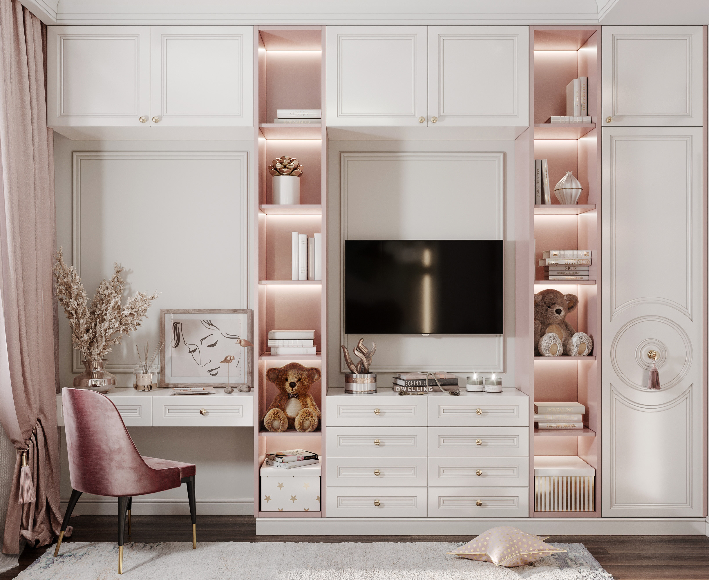 ЖК АВЕНЮ 157 м² ПОДОЛЬСК. Студия Интерьерного Дизайна Artis Interiors