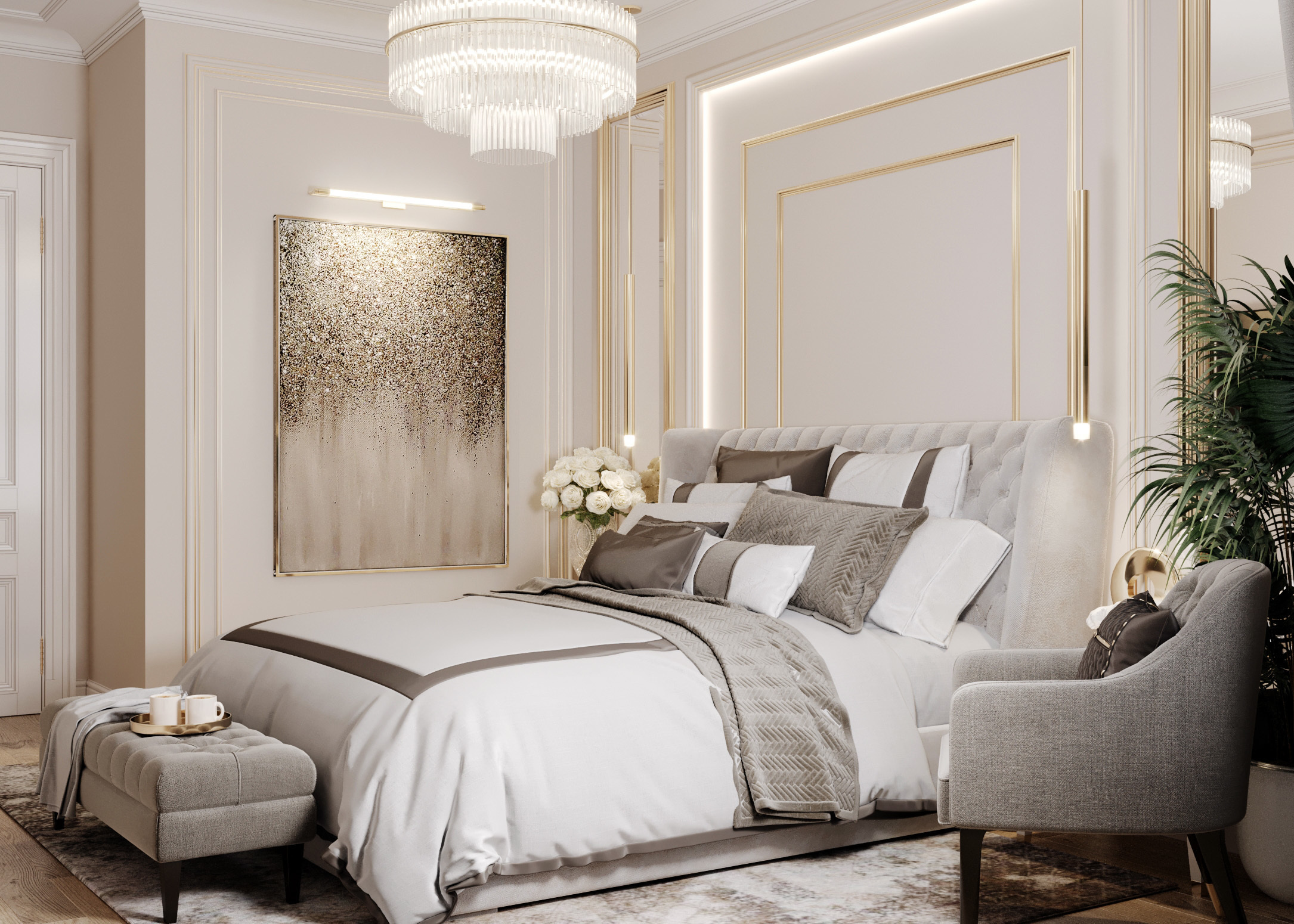 ЖК СЕРДЦЕ СТОЛИЦЫ 71 м². Студия Интерьерного Дизайна Artis Interiors