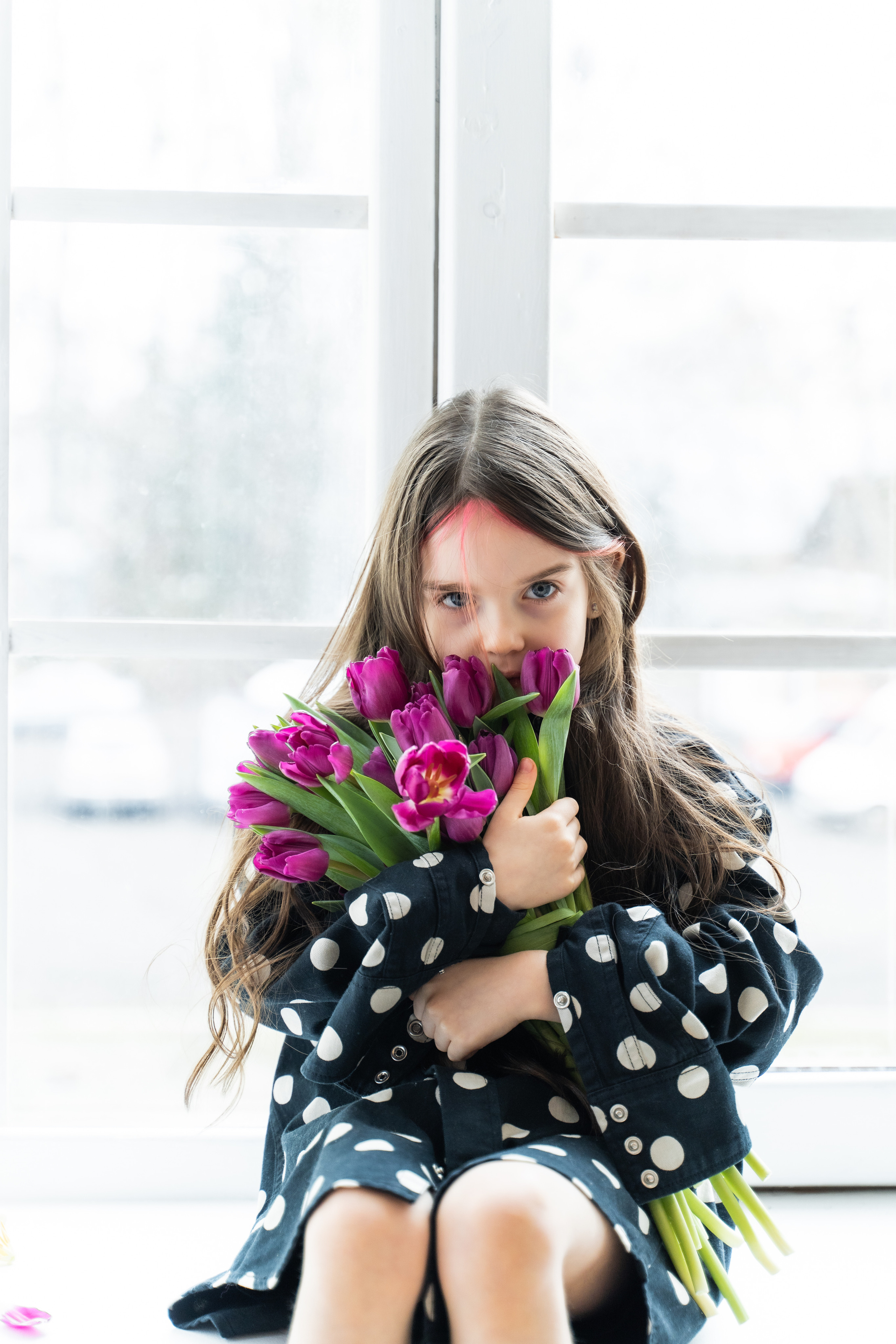 Фотосесія мама та доня до дня 8 березня. Family photographer in Kiev Natalia Shkavron