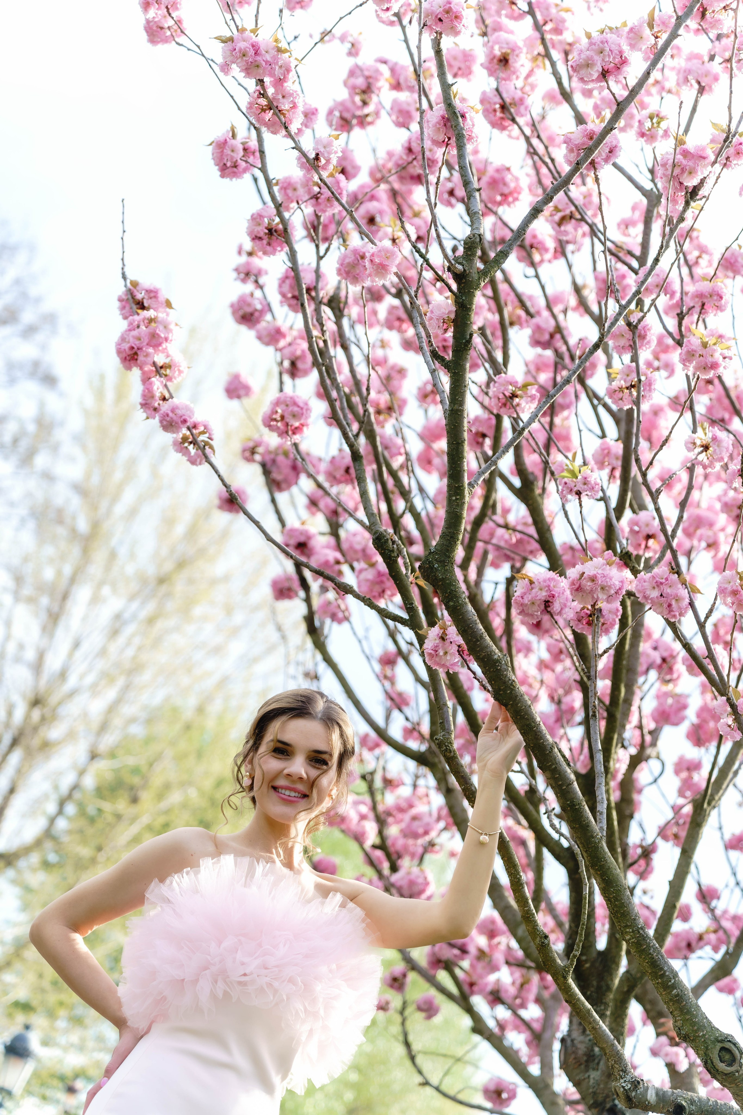 Фотосесія в сакурах. Family photographer in Kiev Natalia Shkavron