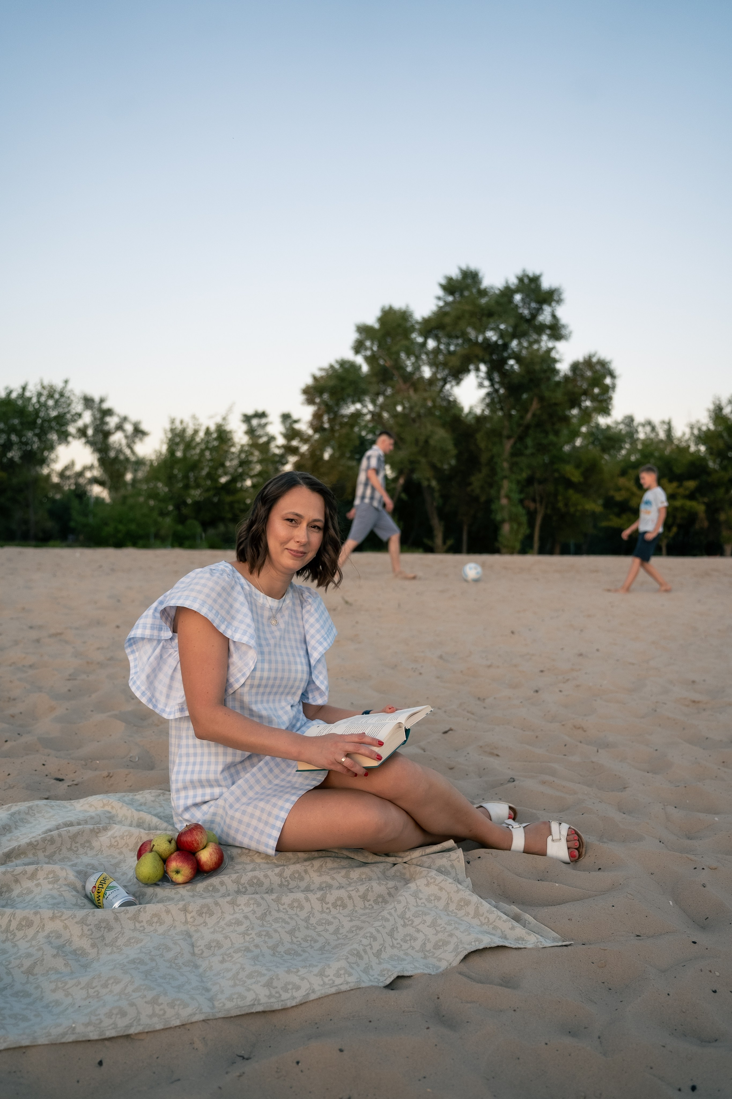 Сімейна фотосесія на Трухановому острові. Сімейний фотограф Київ Наталія Шкаврон