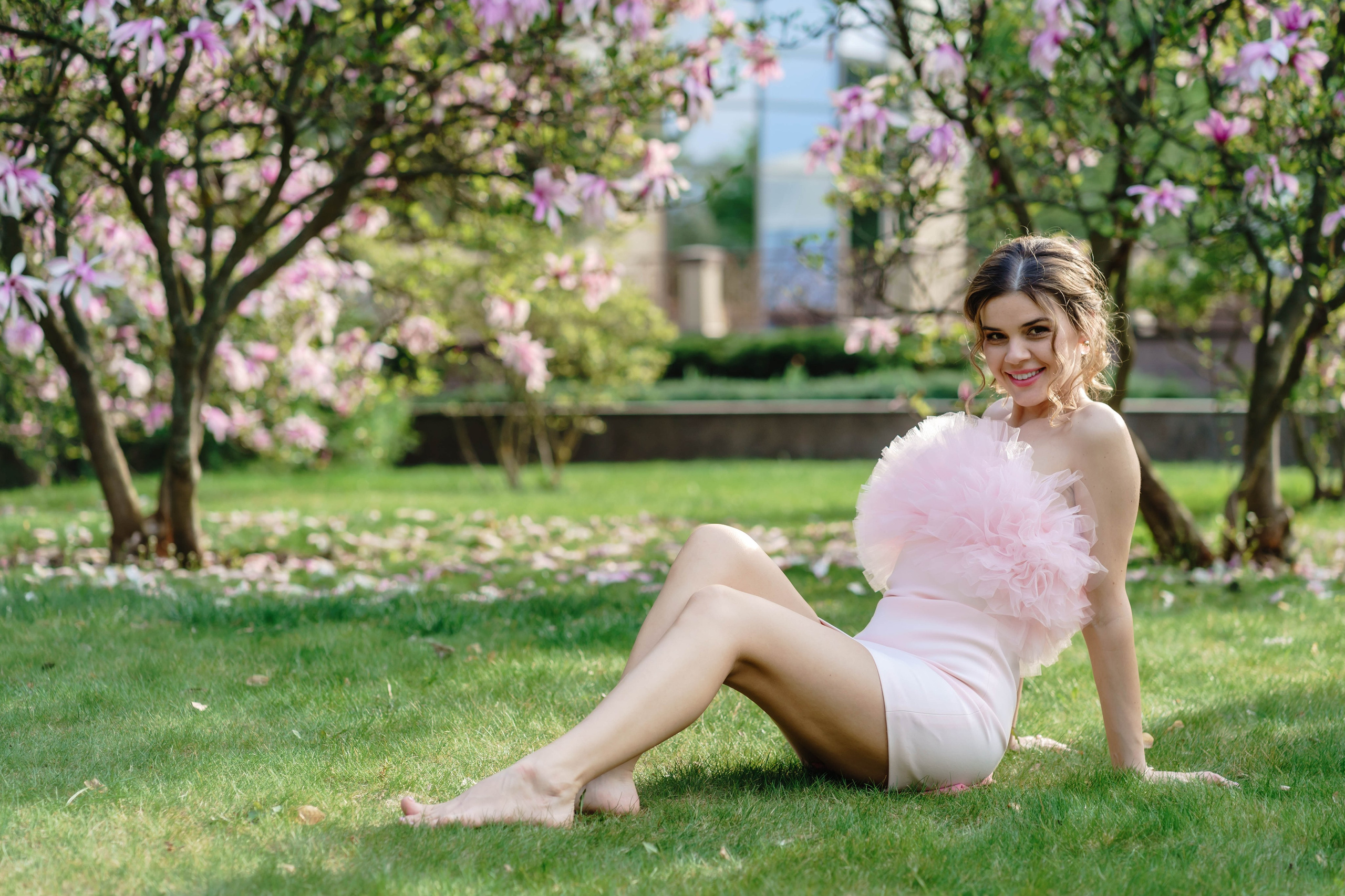 Фотосесія в магноліях. Сімейний фотограф Київ Наталія Шкаврон