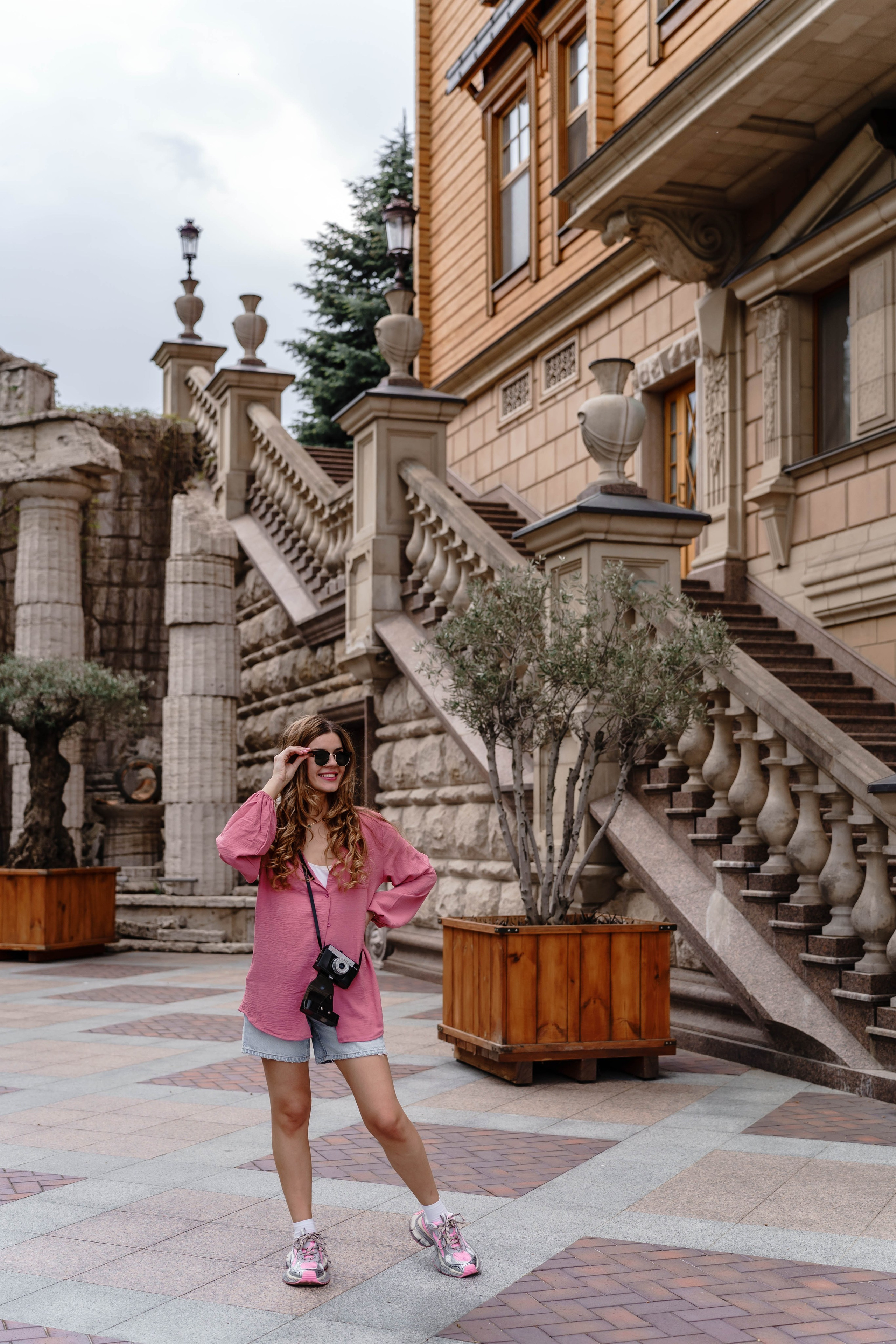 Фотосесія в сакурах. Family photographer in Kiev Natalia Shkavron