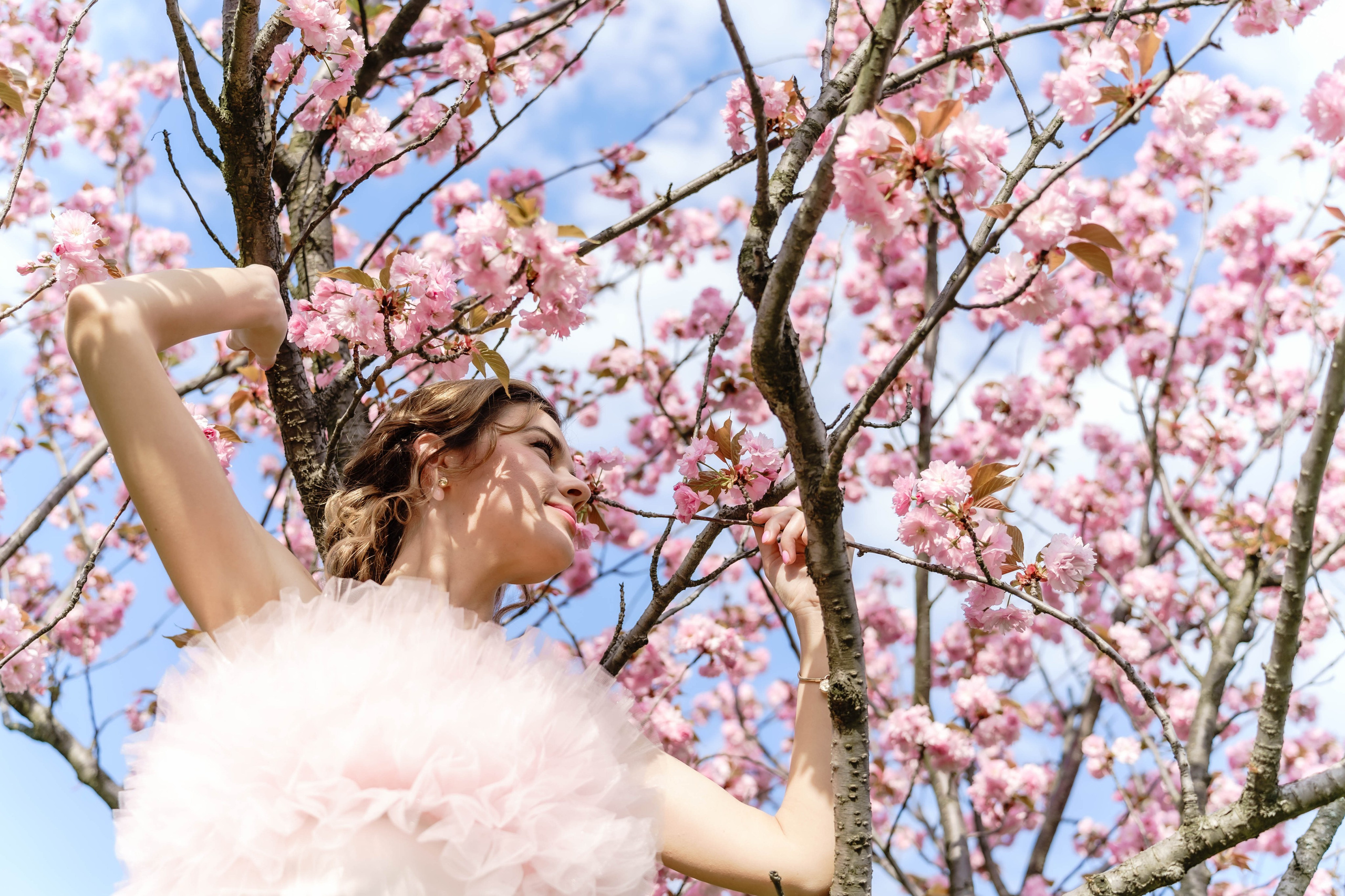 Фотосесія в сакурах. Family photographer in Kiev Natalia Shkavron