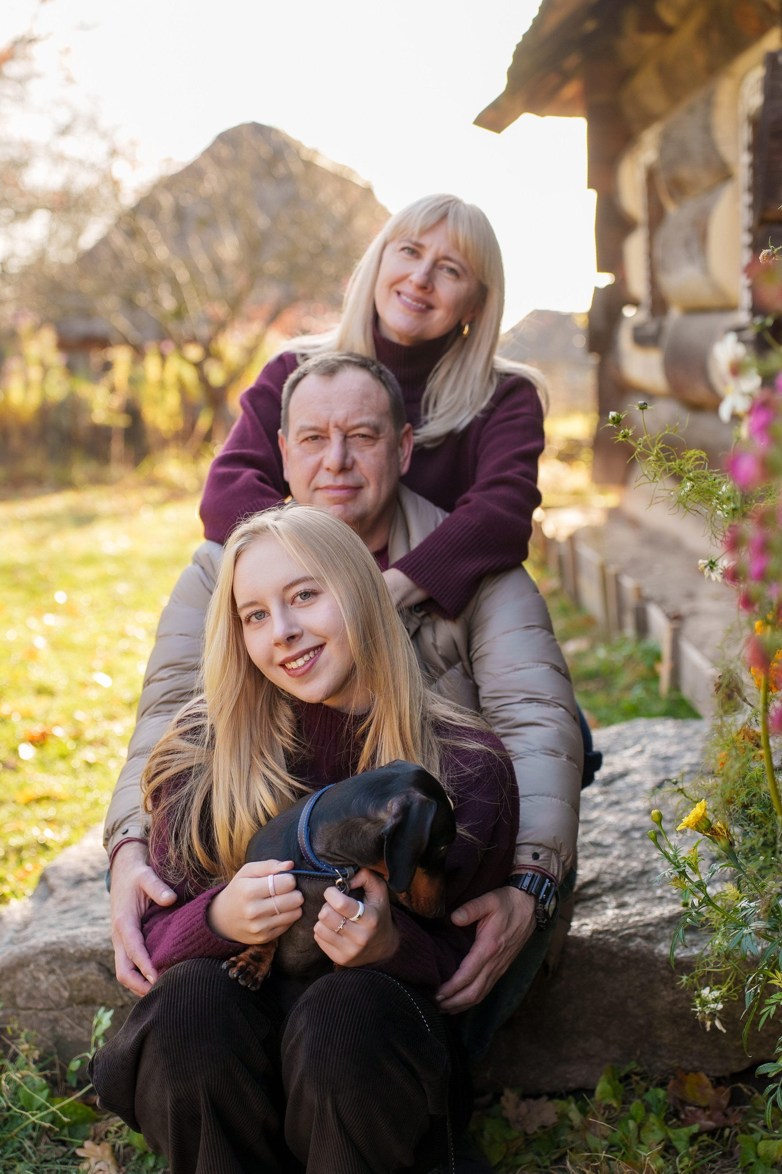 Сімейна фотосесія в Пирогово восени. Family photographer in Kiev Natalia Shkavron