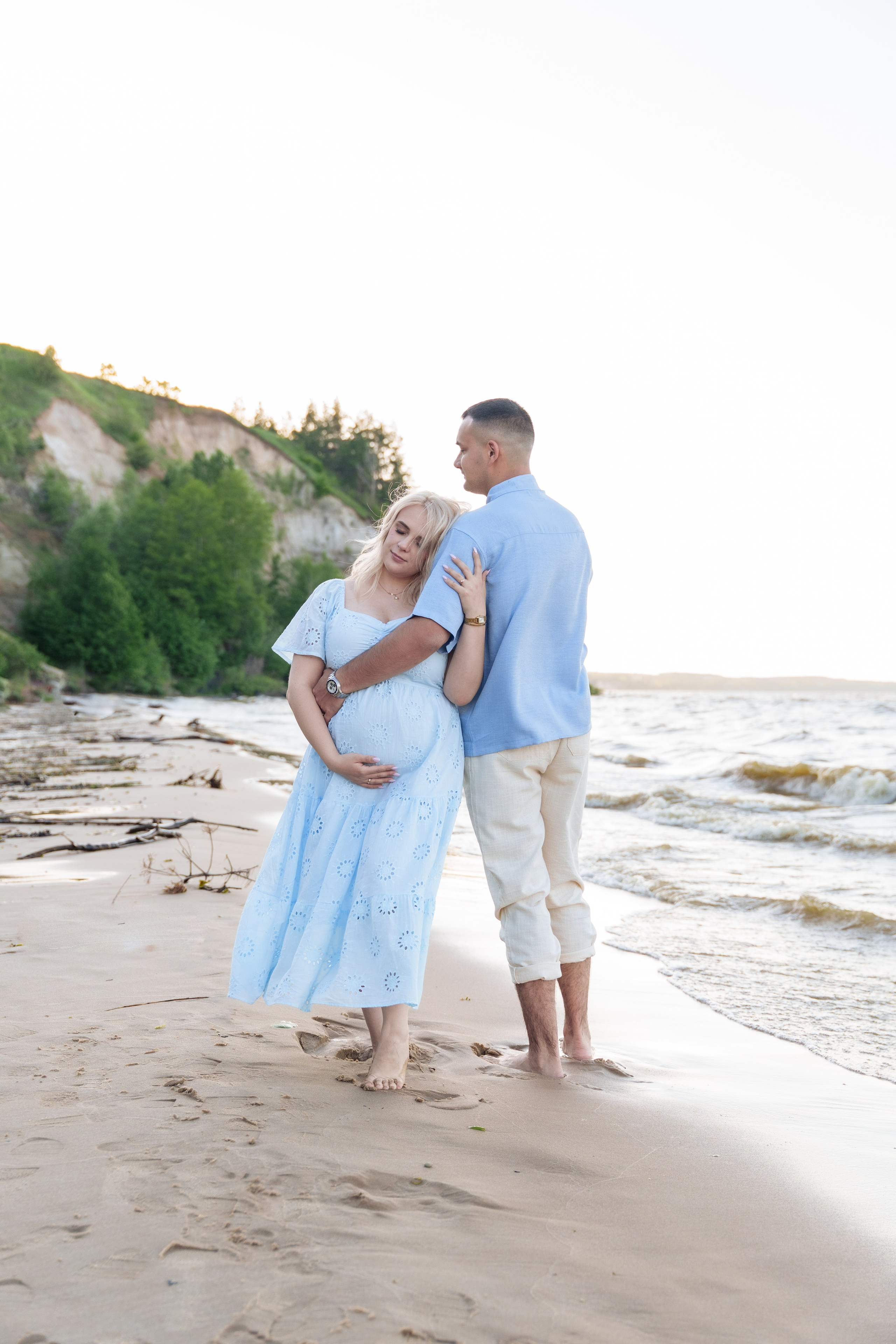 Гендер паті на Київському морі. Family photographer in Kiev Natalia Shkavron