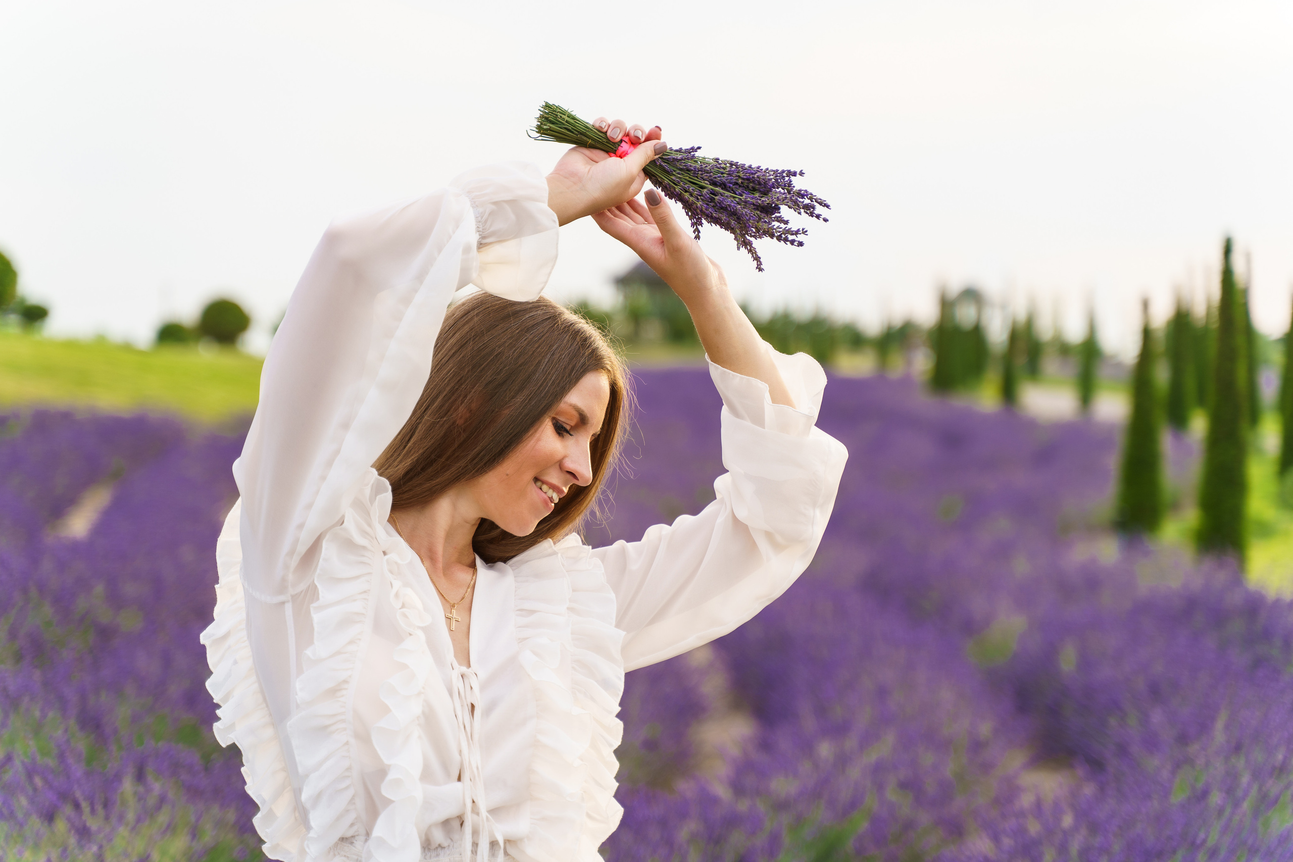 Фотосесія в лаванді у Добропарку. Family photographer in Kiev Natalia Shkavron