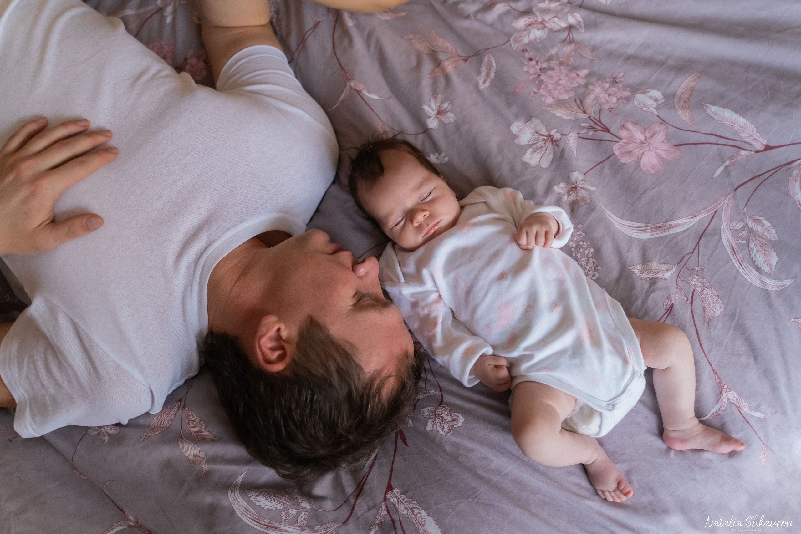 сімейна домашня фотосесія