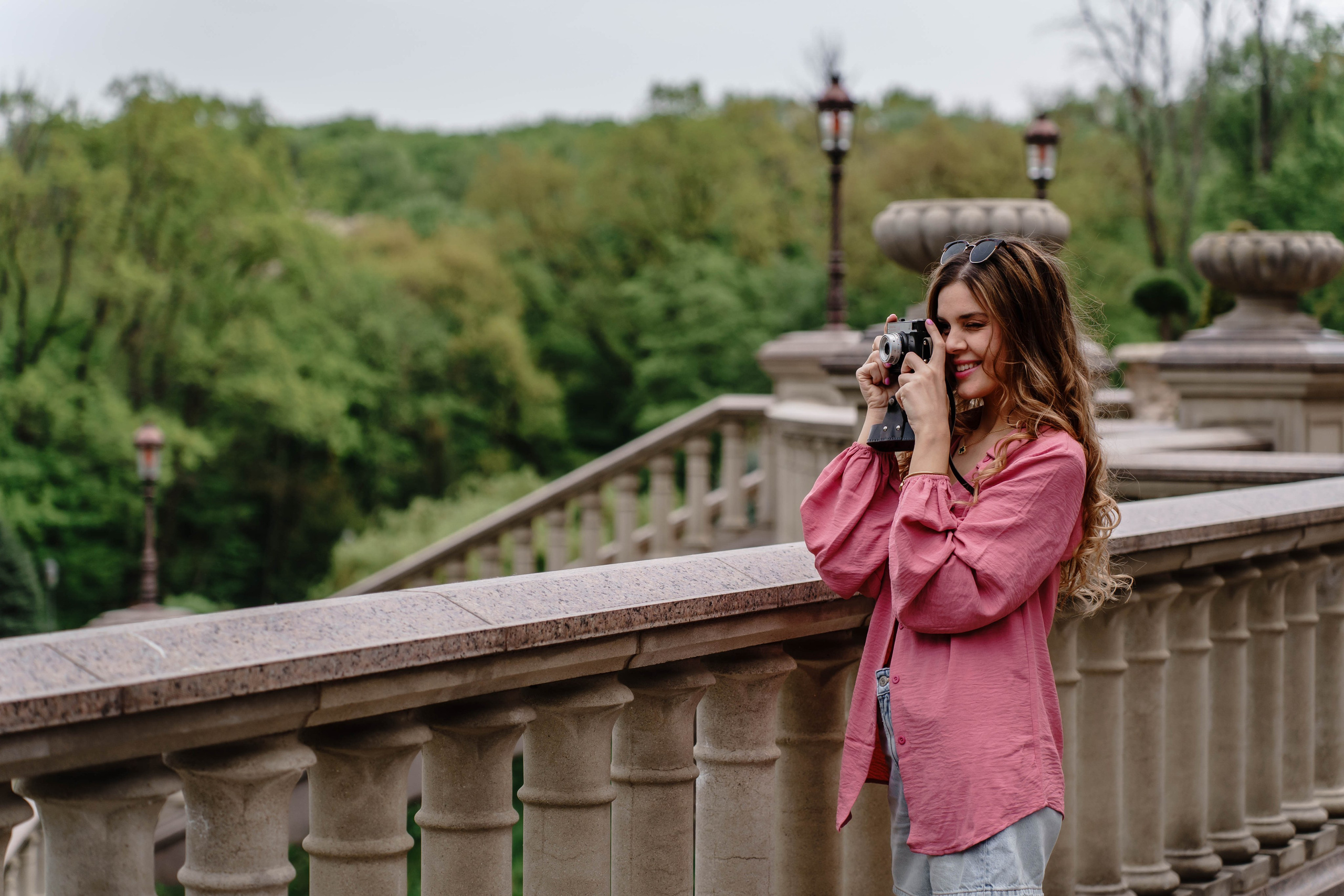 Фотосесія в сакурах. Family photographer in Kiev Natalia Shkavron