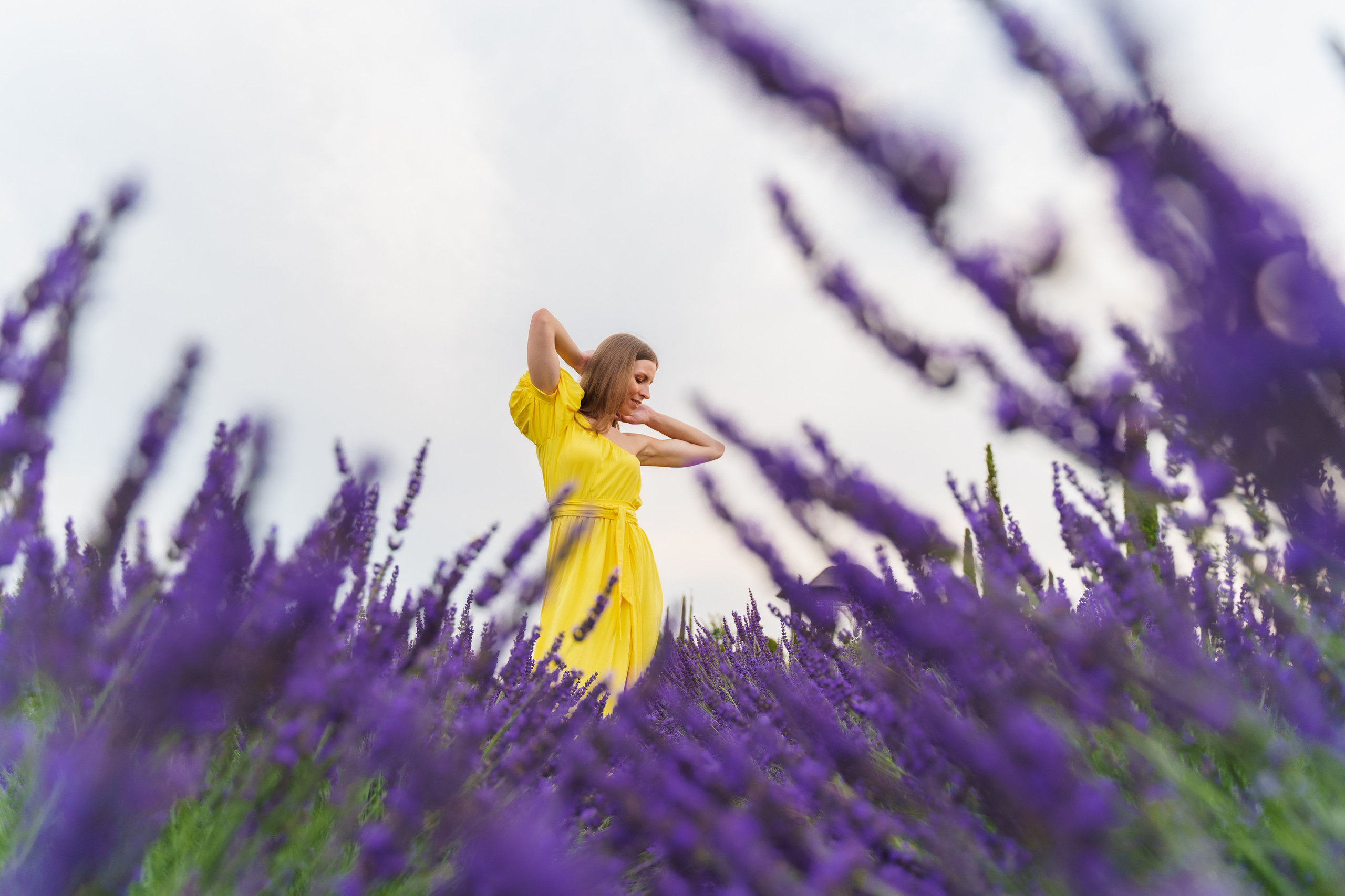 Фотосесія в лаванді у Добропарку. Family photographer in Kiev Natalia Shkavron