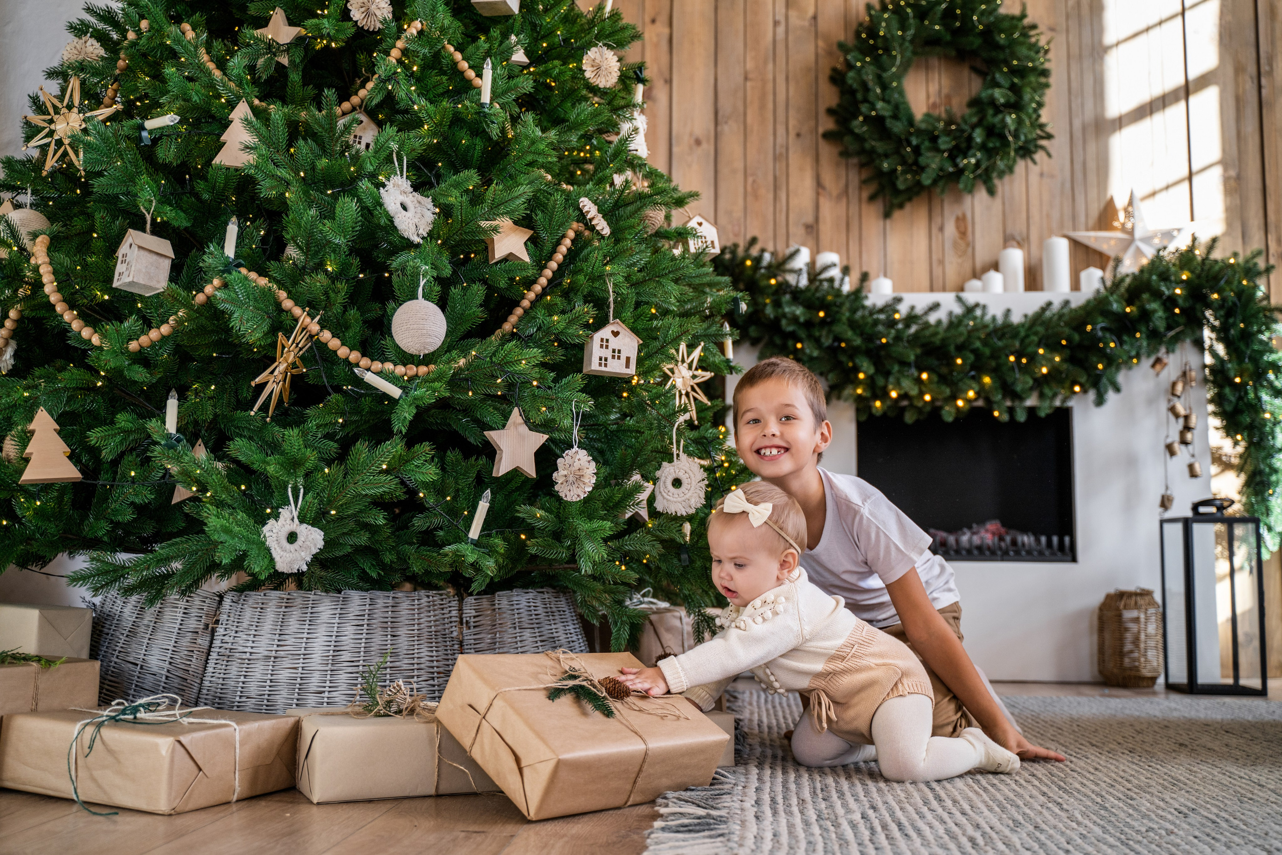 Новорічна фотосесія в студії Київ. Сімейний фотограф Київ Наталія Шкаврон