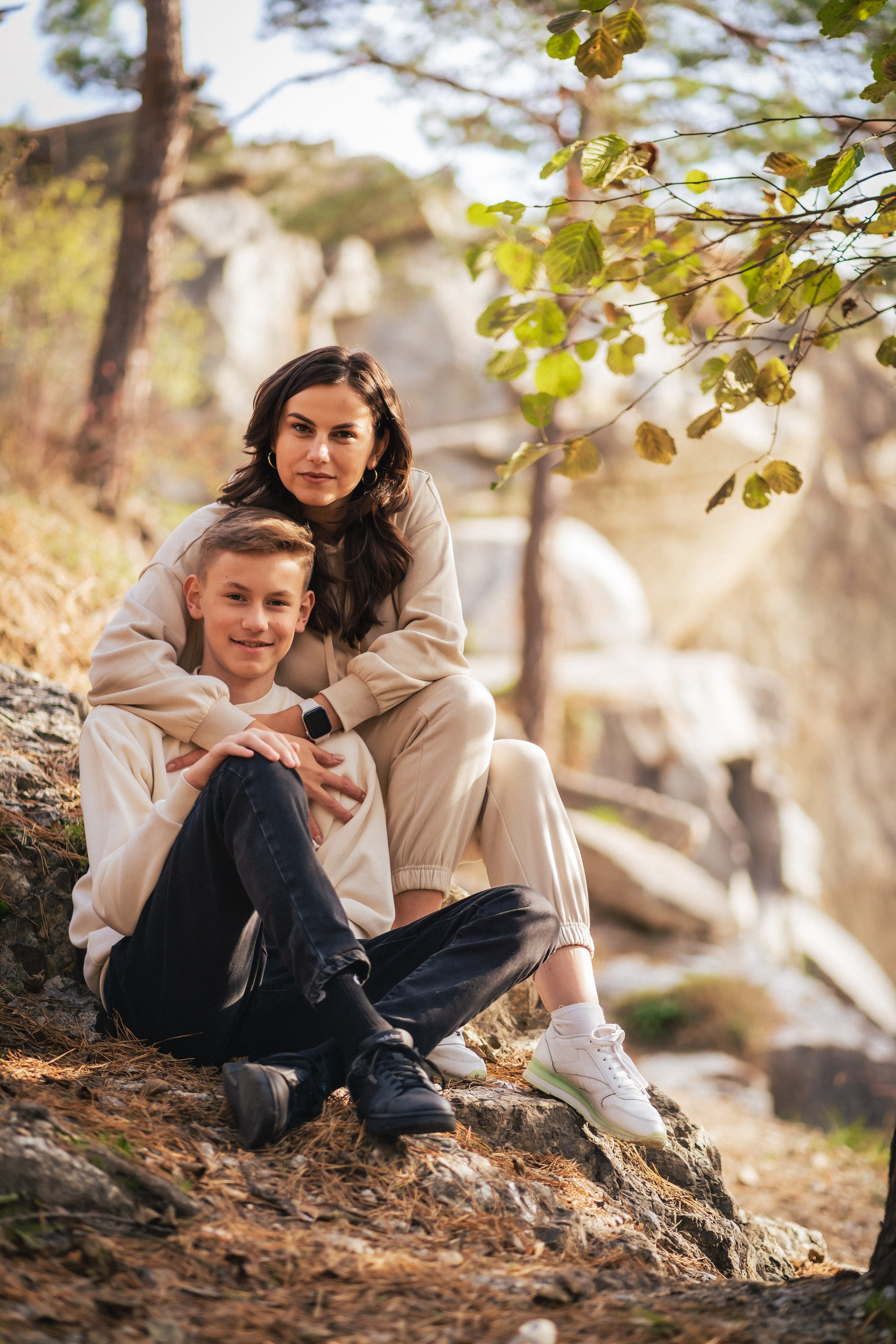 Сімейна фотосесія на природі біля Коростишівського карєру. Сімейний фотограф Київ Наталія Шкаврон