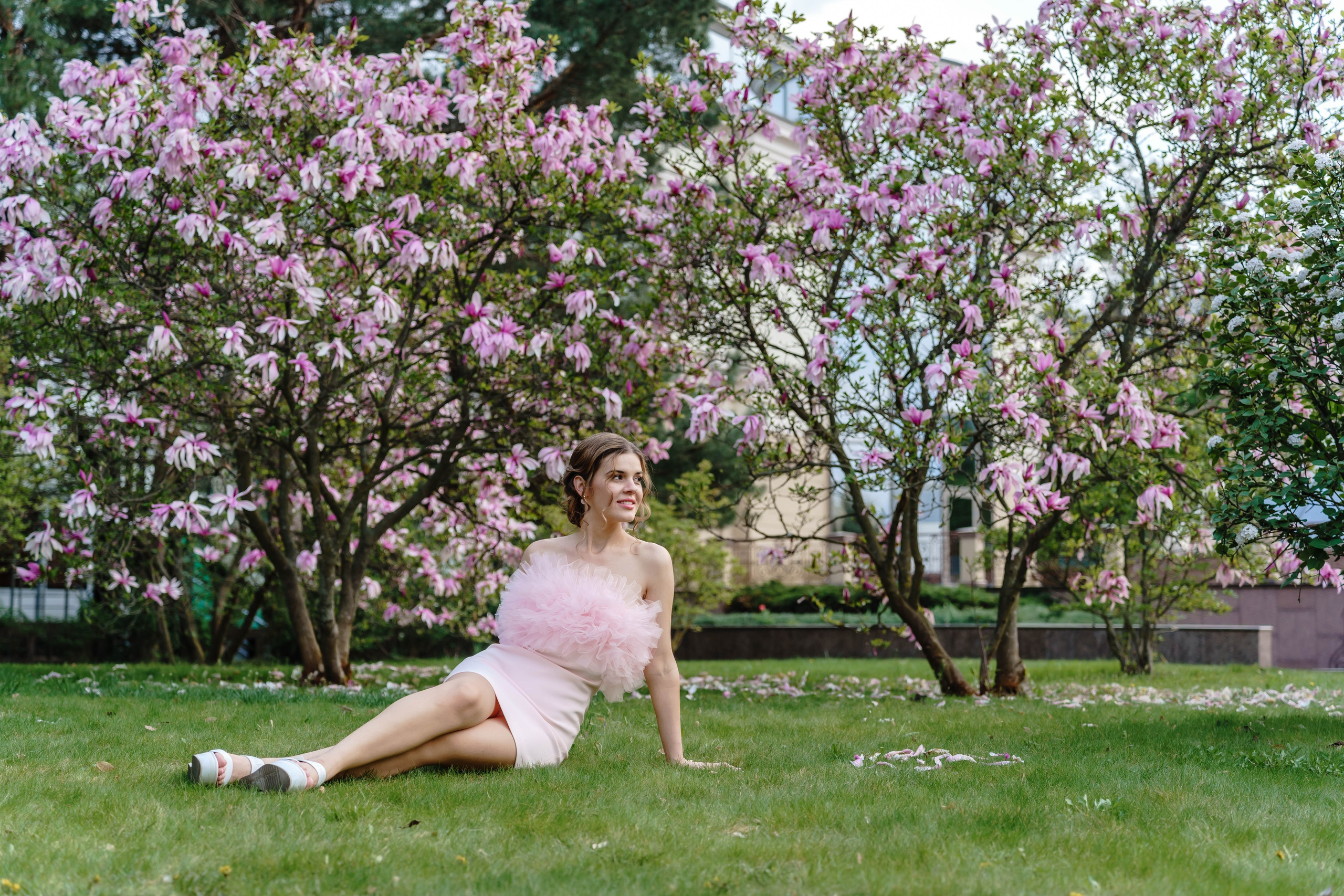 Фотосесія в магноліях. Сімейний фотограф Київ Наталія Шкаврон