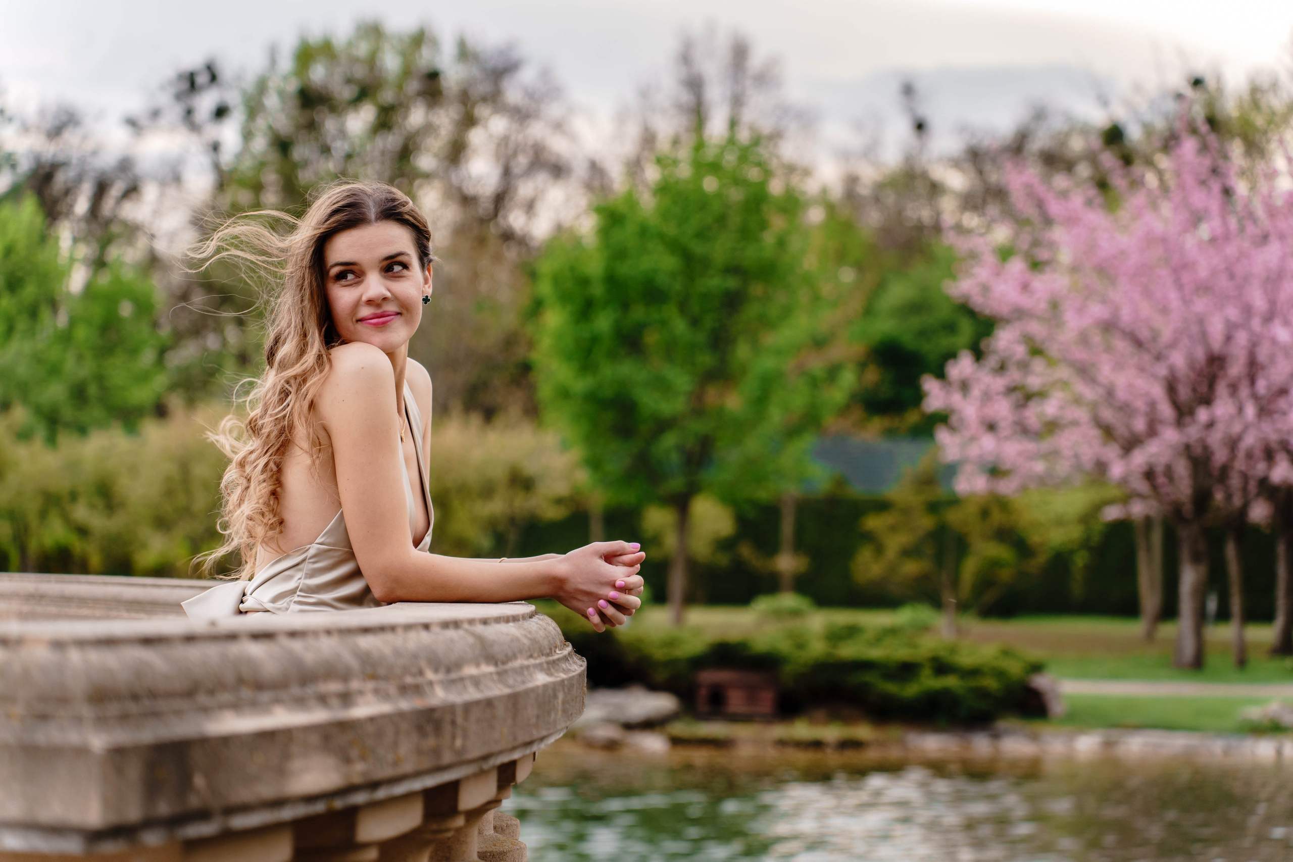 Фотосесія в сакурах. Family photographer in Kiev Natalia Shkavron