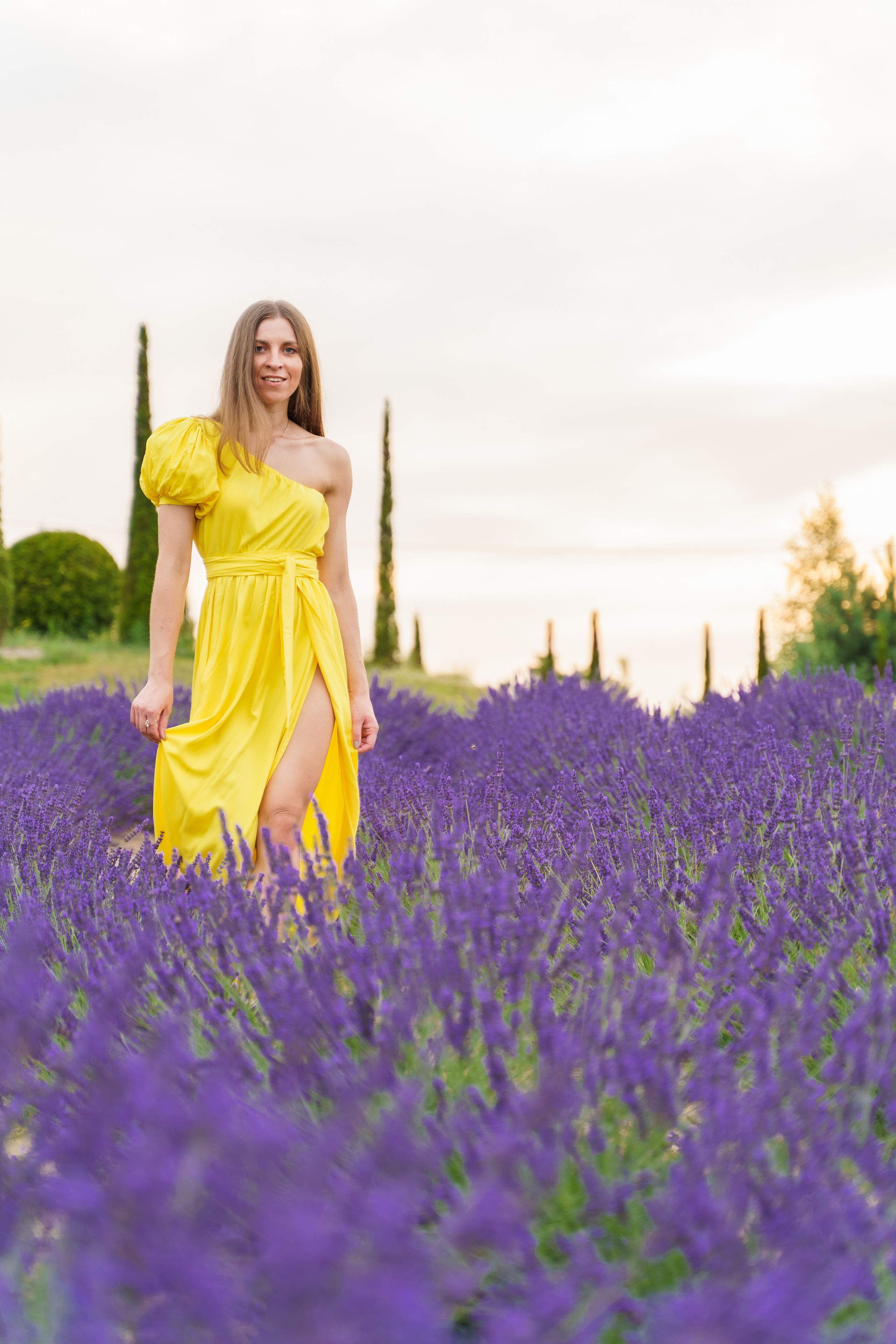 Фотосесія в лаванді у Добропарку. Family photographer in Kiev Natalia Shkavron