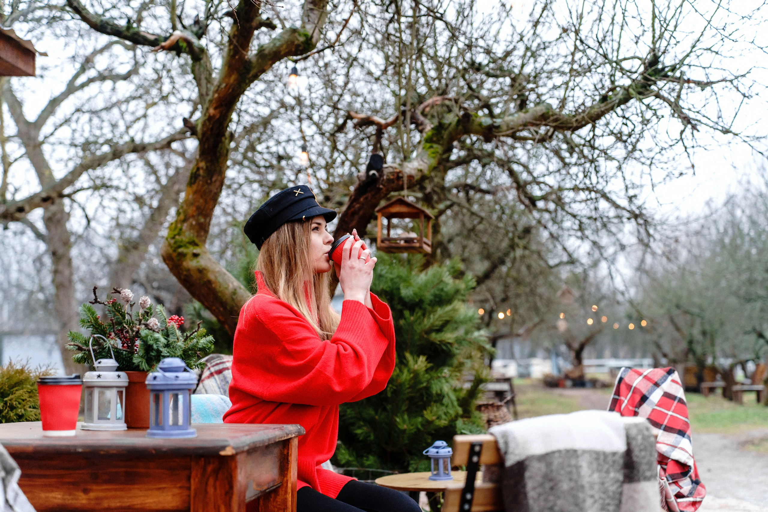 Новорічна індивідуальна фотосесія на ВДНГ. Сімейний фотограф Київ Наталія Шкаврон