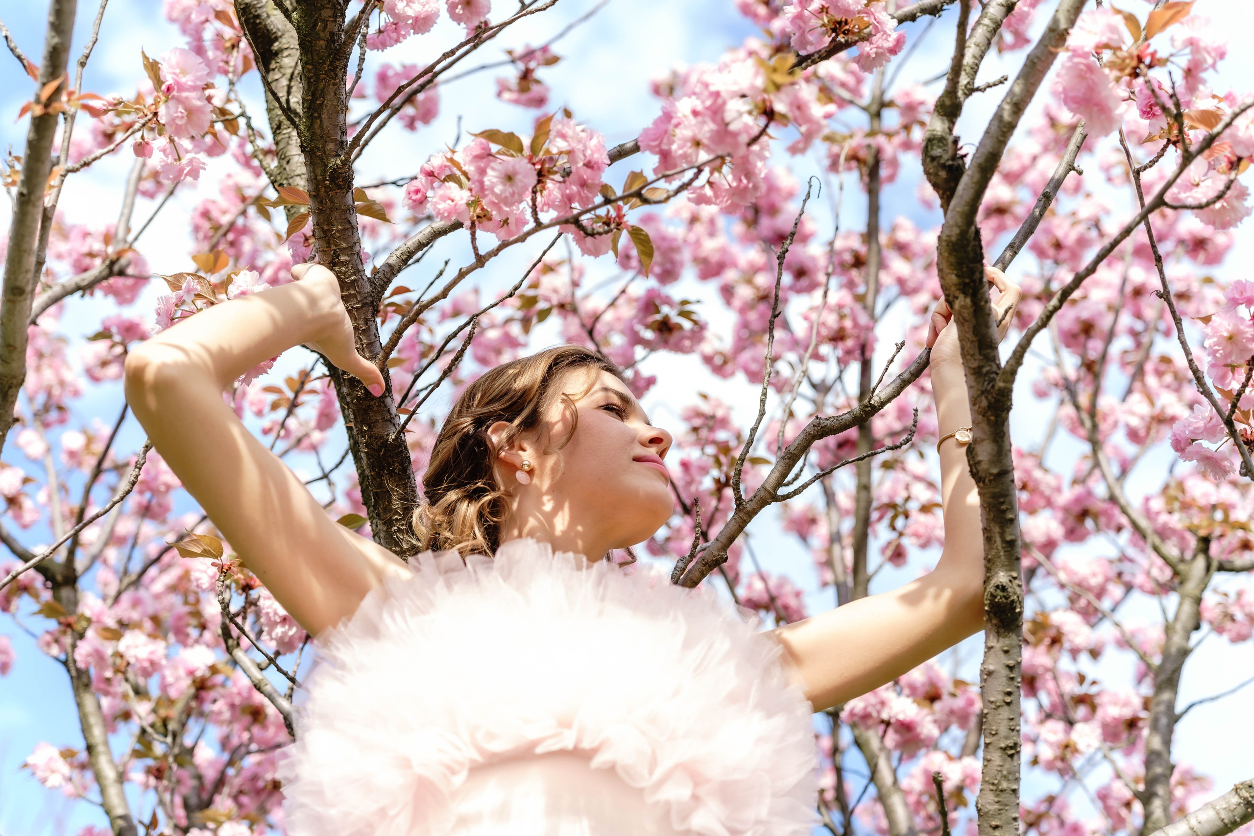 Фотосесія в сакурах. Family photographer in Kiev Natalia Shkavron