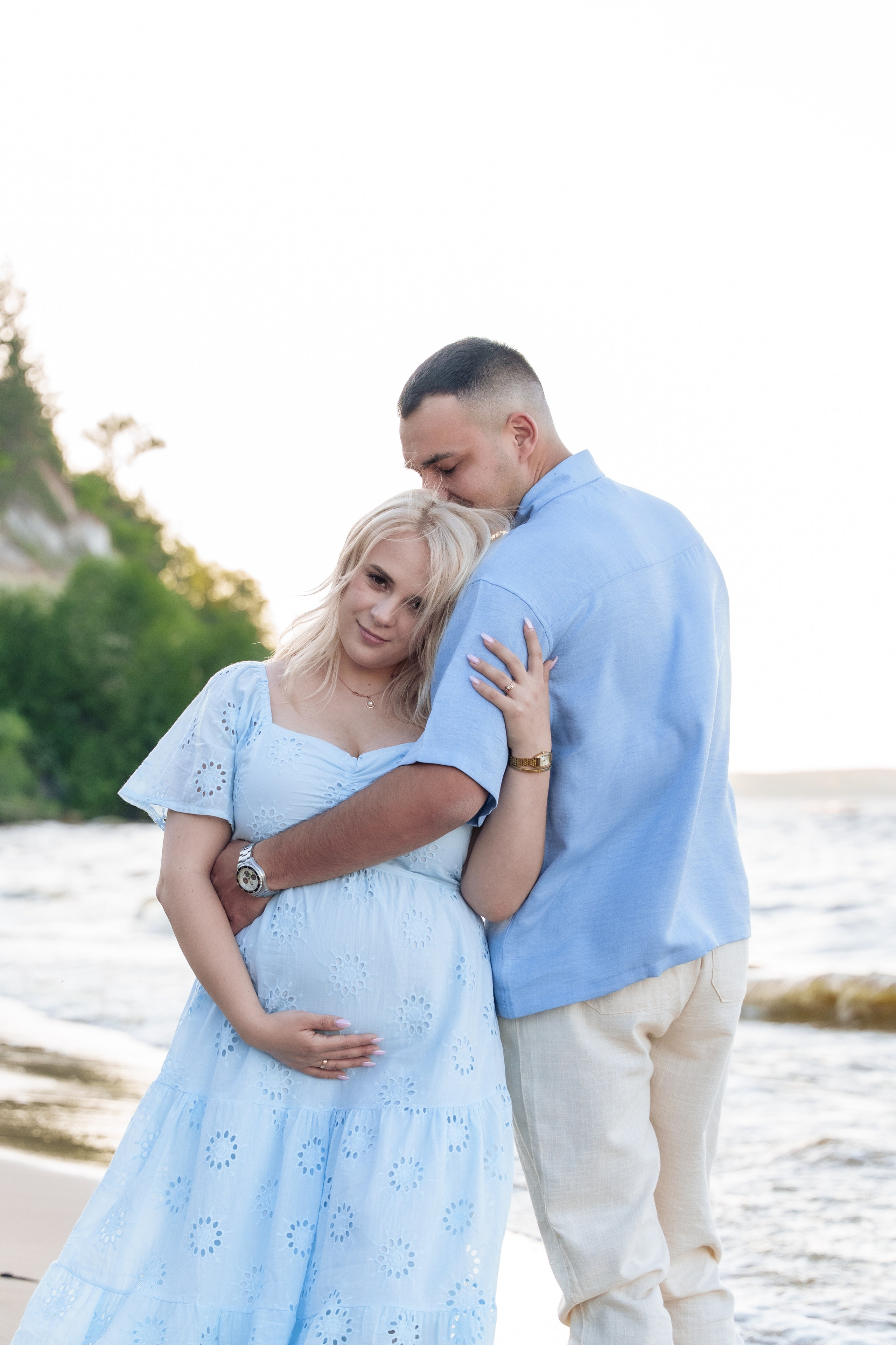 Гендер паті на Київському морі. Family photographer in Kiev Natalia Shkavron