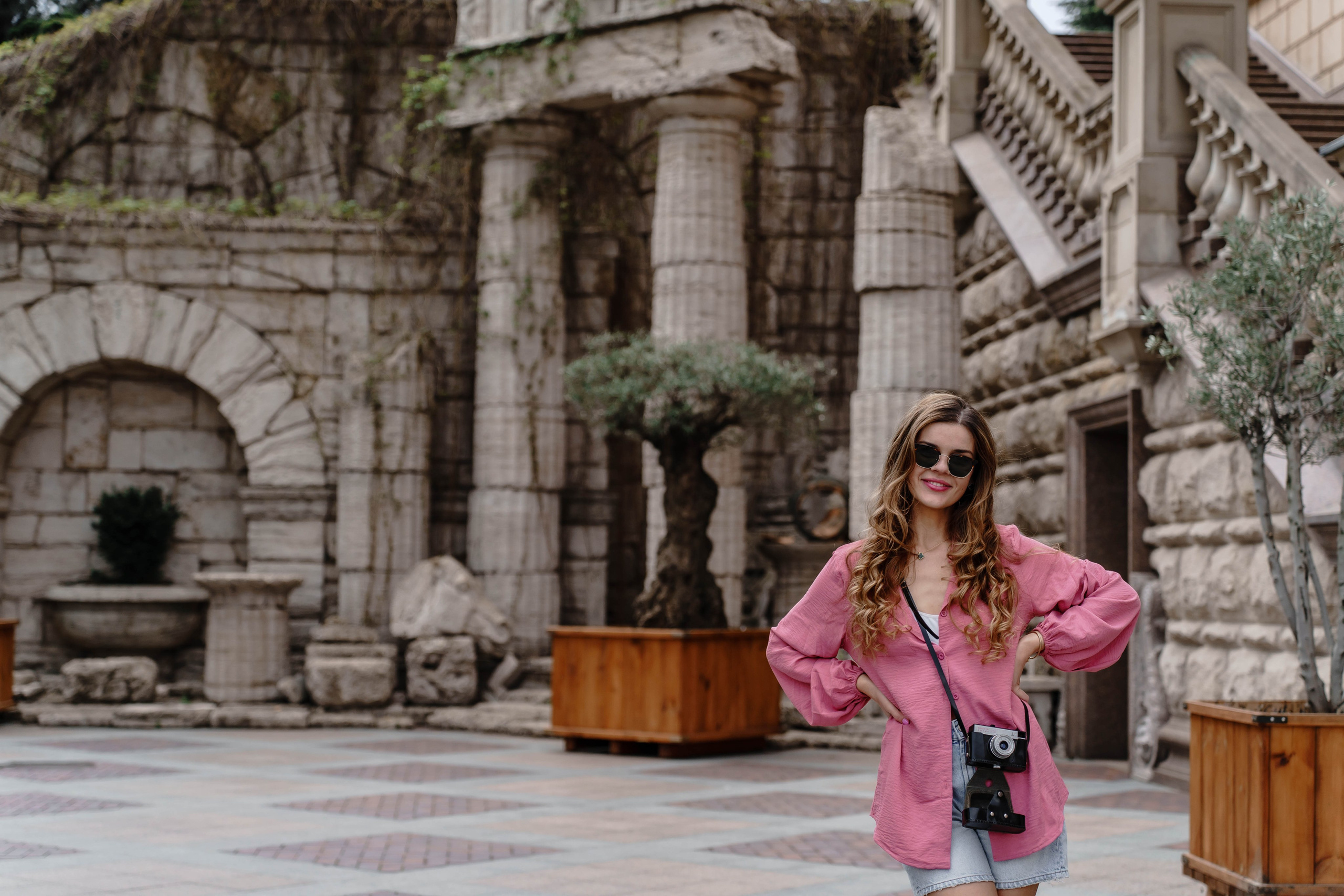 Фотосесія в сакурах. Family photographer in Kiev Natalia Shkavron