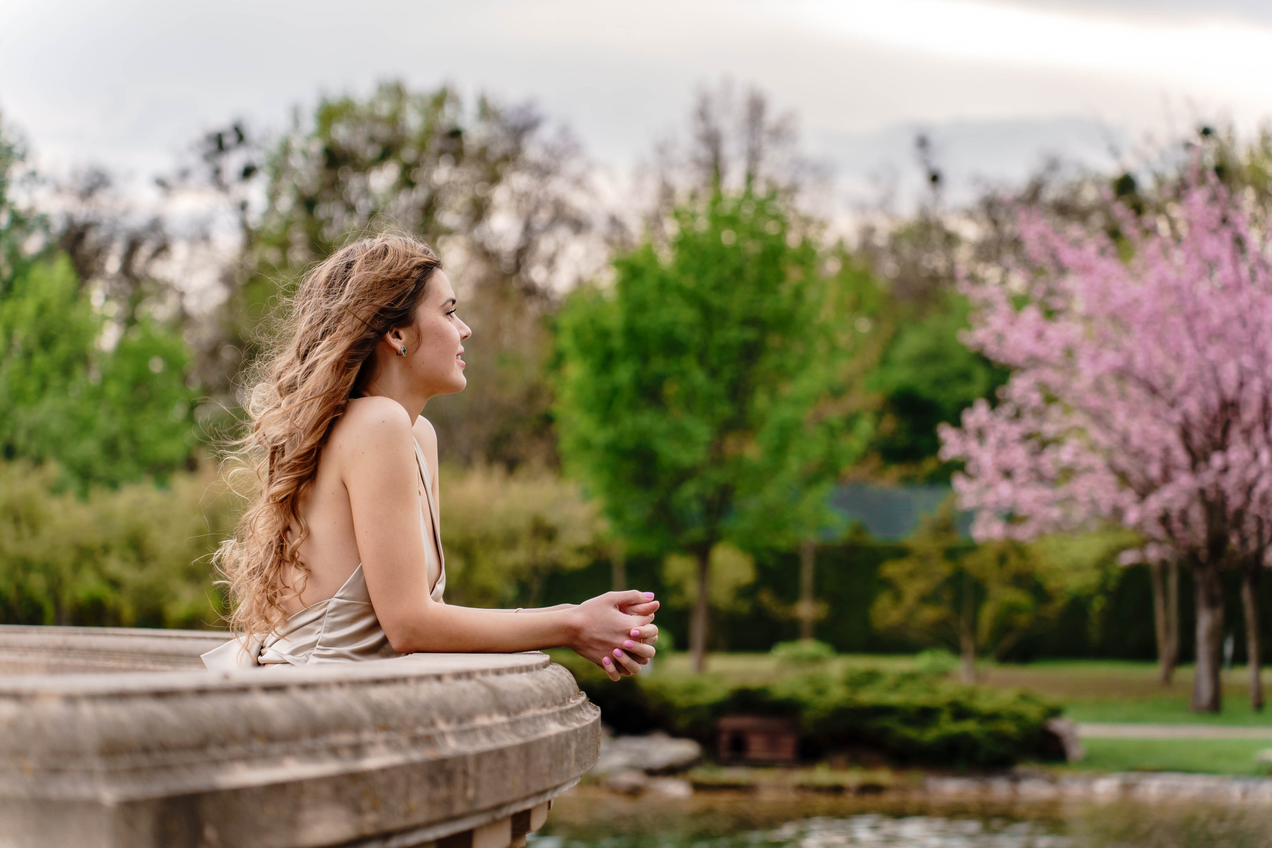 Фотосесія в сакурах. Family photographer in Kiev Natalia Shkavron