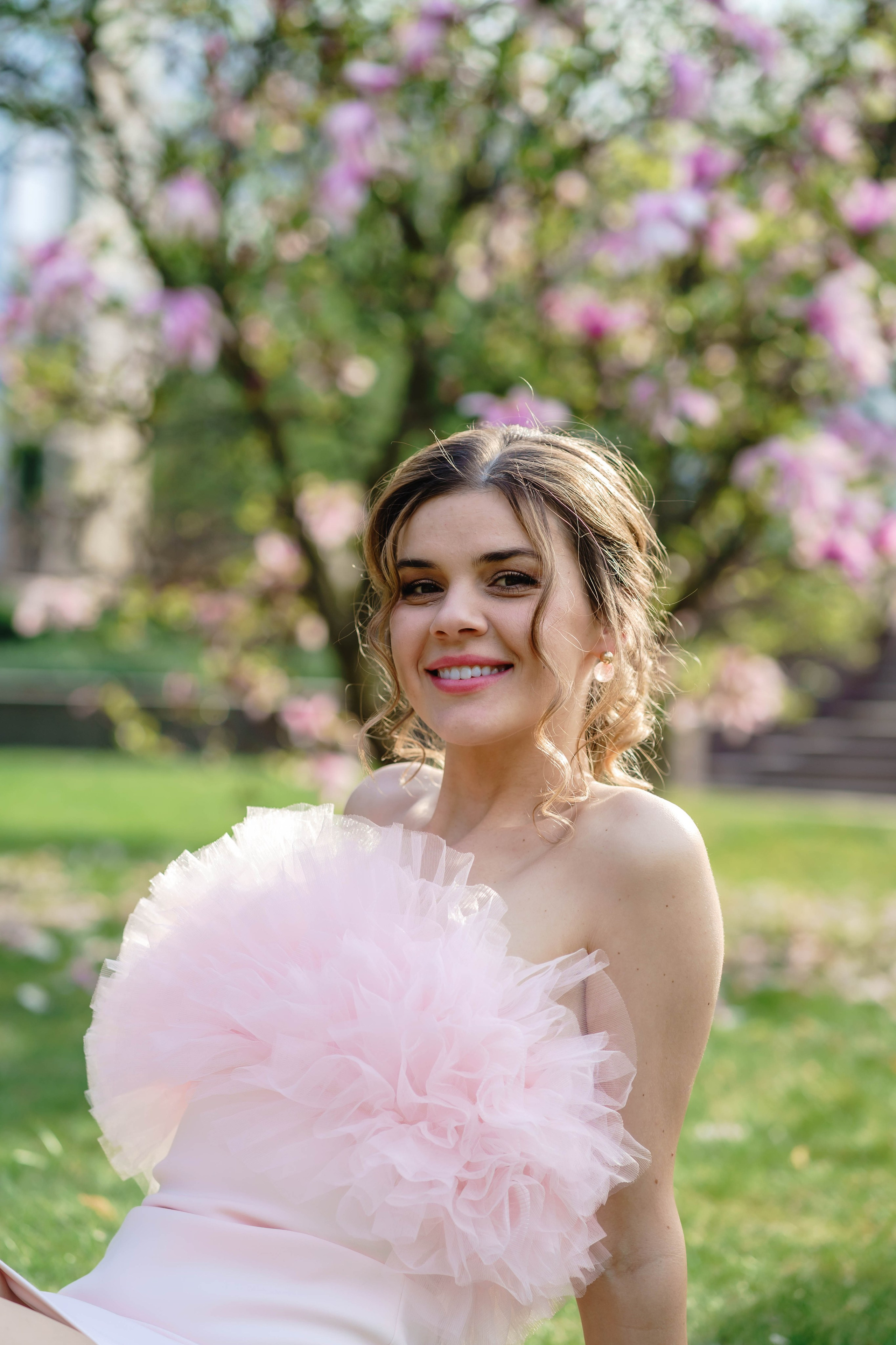 Фотосесія в магноліях. Сімейний фотограф Київ Наталія Шкаврон