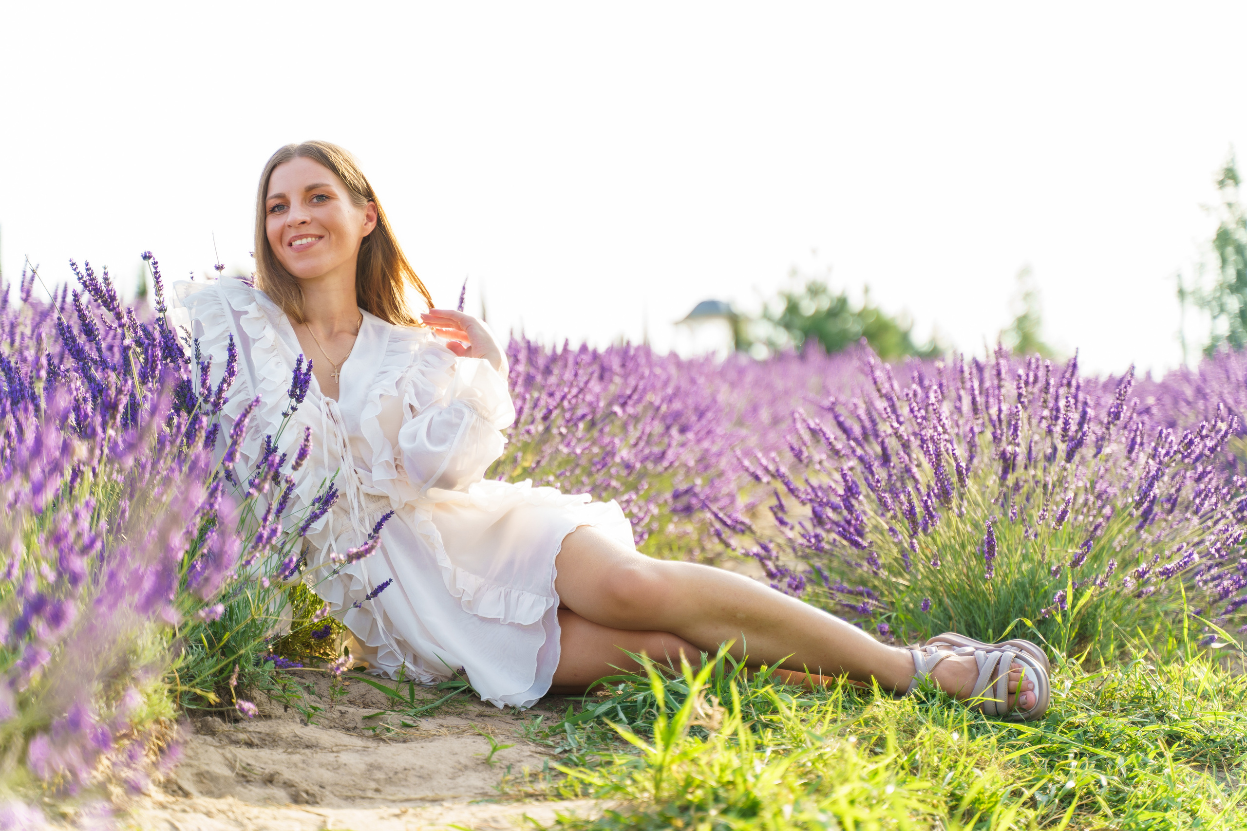 Фотосесія в лаванді у Добропарку. Family photographer in Kiev Natalia Shkavron