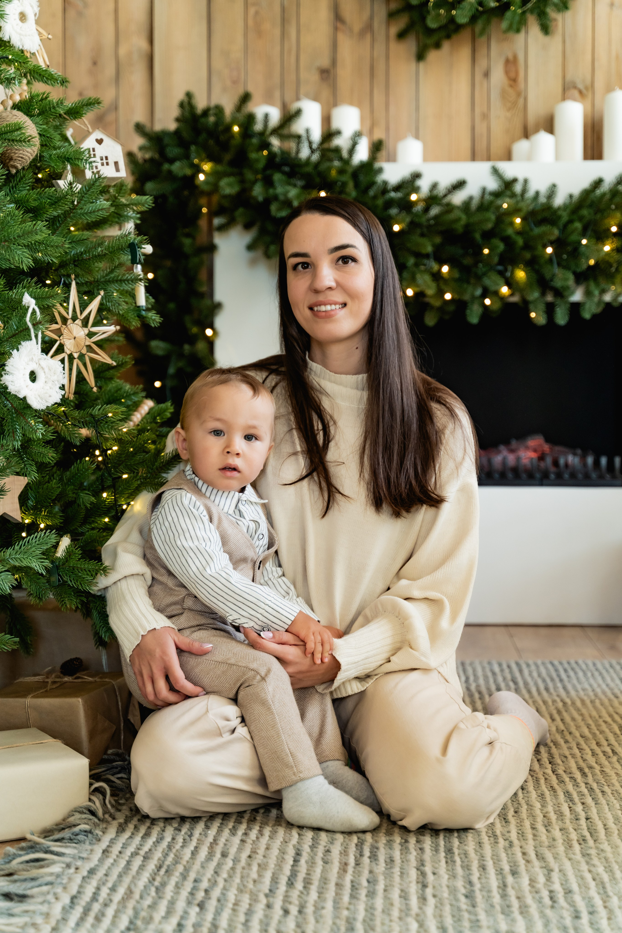 Сімейна новорічна фотосесія. Сімейний фотограф Київ Наталія Шкаврон