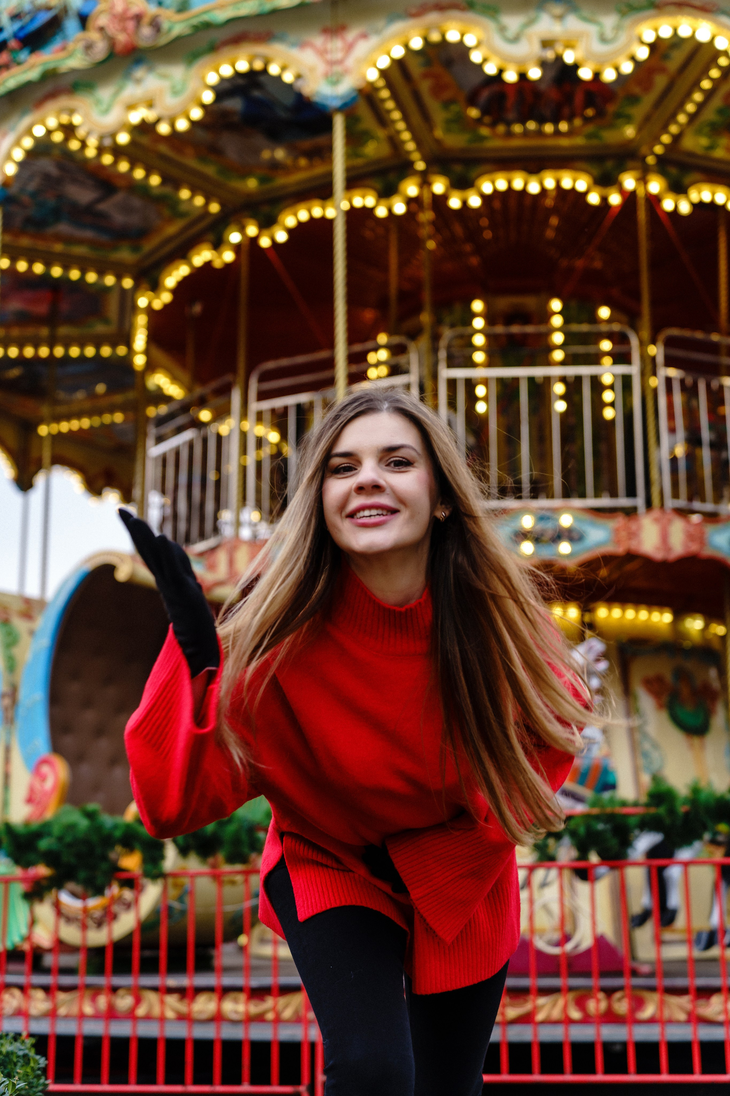 Новорічна індивідуальна фотосесія на ВДНГ. Сімейний фотограф Київ Наталія Шкаврон