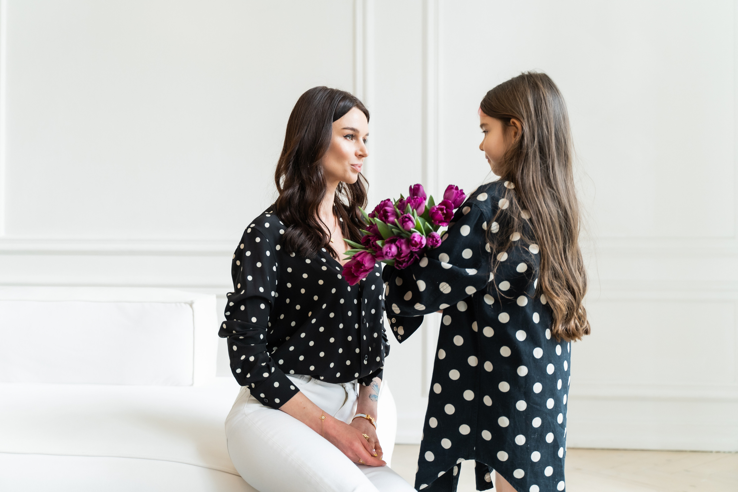 Фотосесія мама та доня до дня 8 березня. Family photographer in Kiev Natalia Shkavron