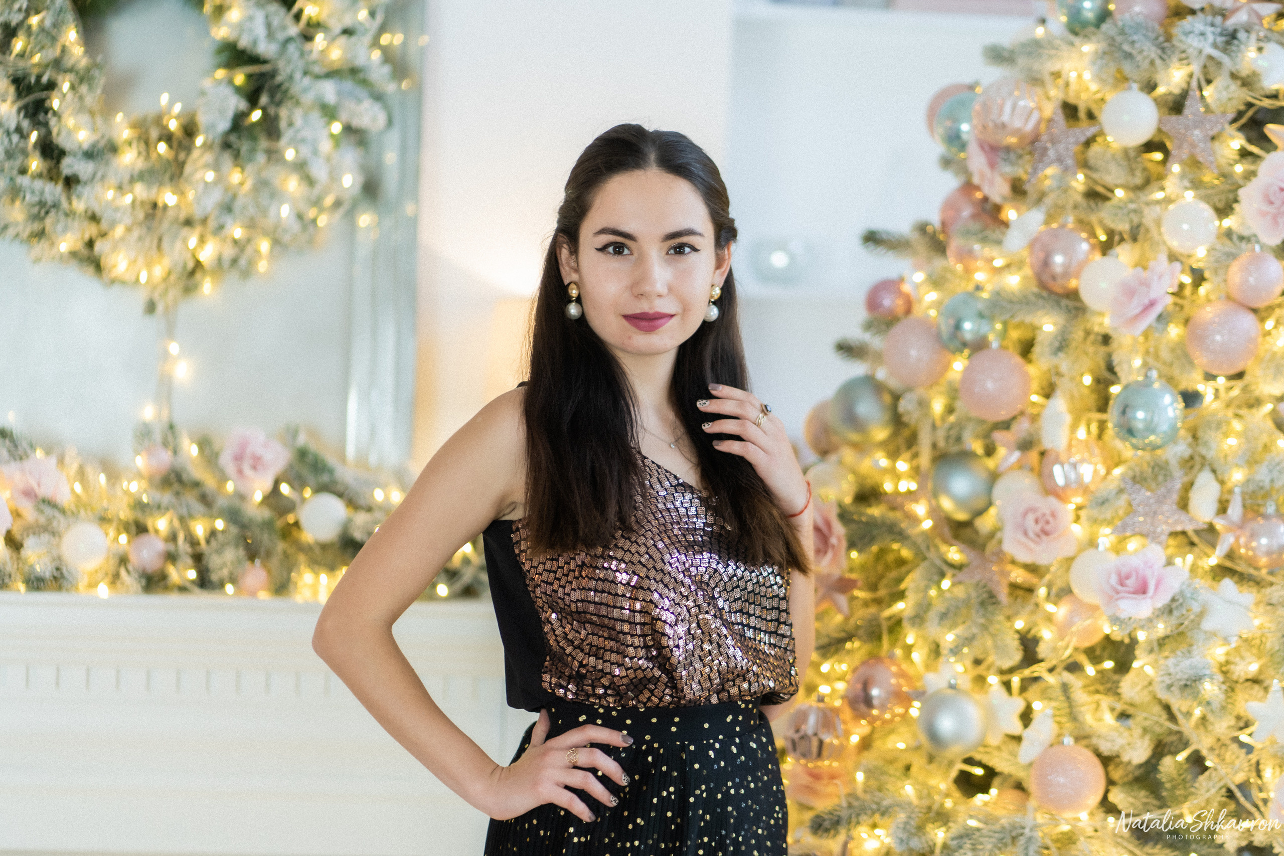 Індивідуальна новорічна фотосесія. Сімейний фотограф Київ Наталія Шкаврон