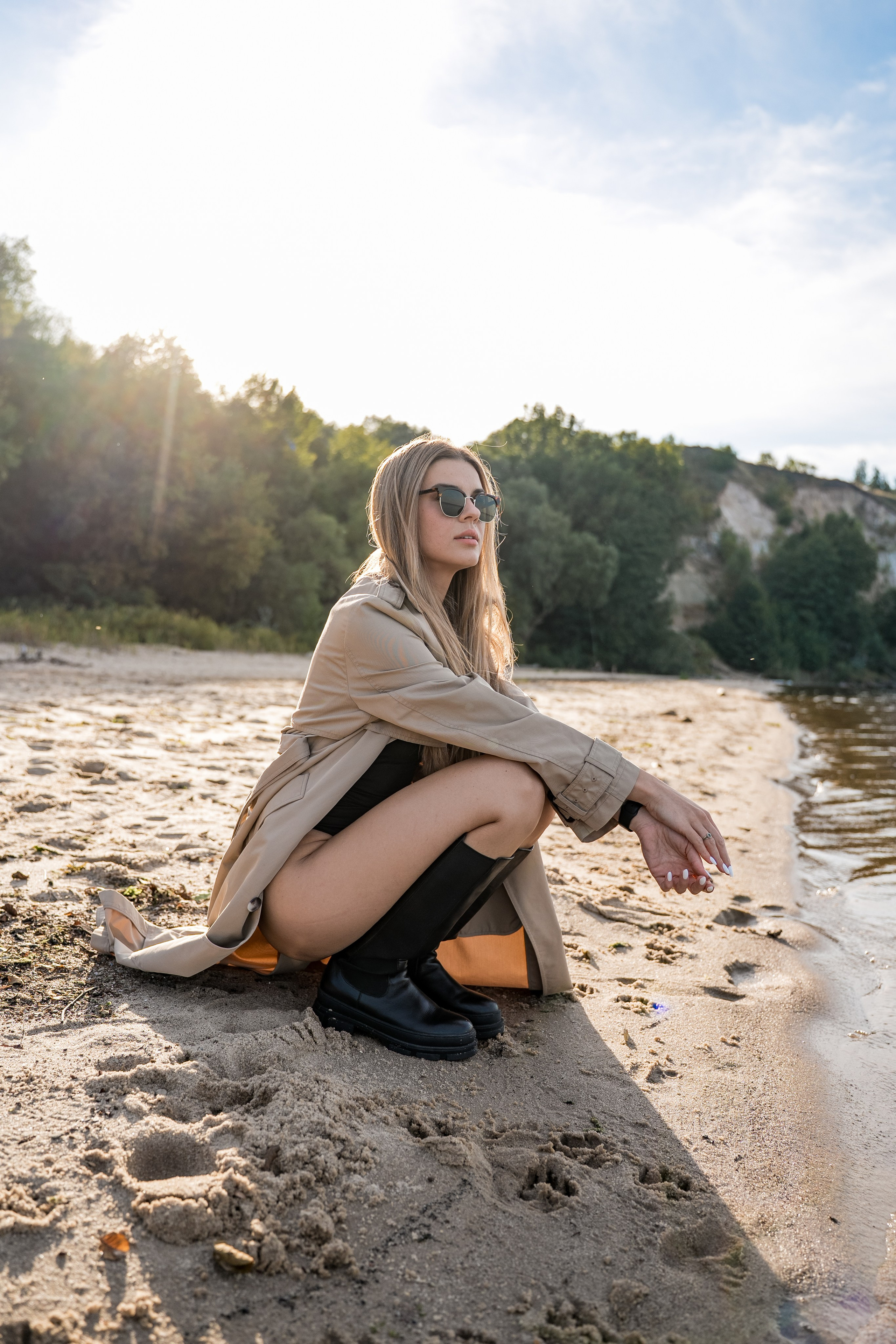Індивідуальна фотосесія на Київському морі. Сімейний фотограф Київ Наталія Шкаврон