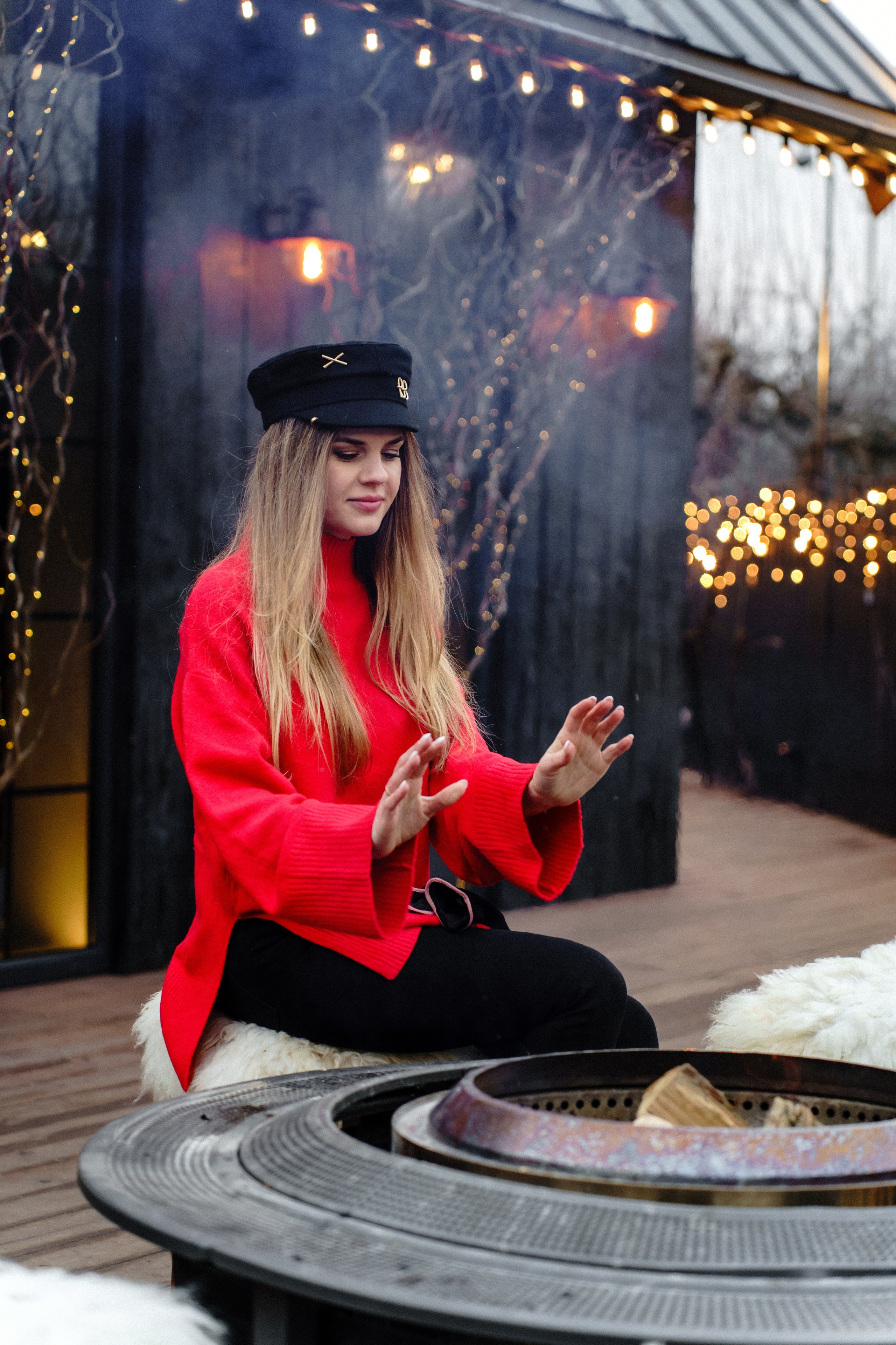 Новорічна індивідуальна фотосесія на ВДНГ. Сімейний фотограф Київ Наталія Шкаврон