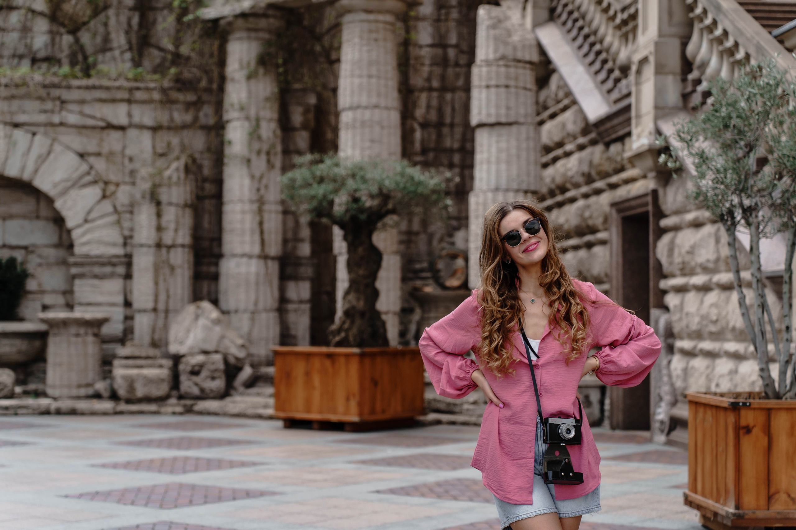 Фотосесія в сакурах. Family photographer in Kiev Natalia Shkavron