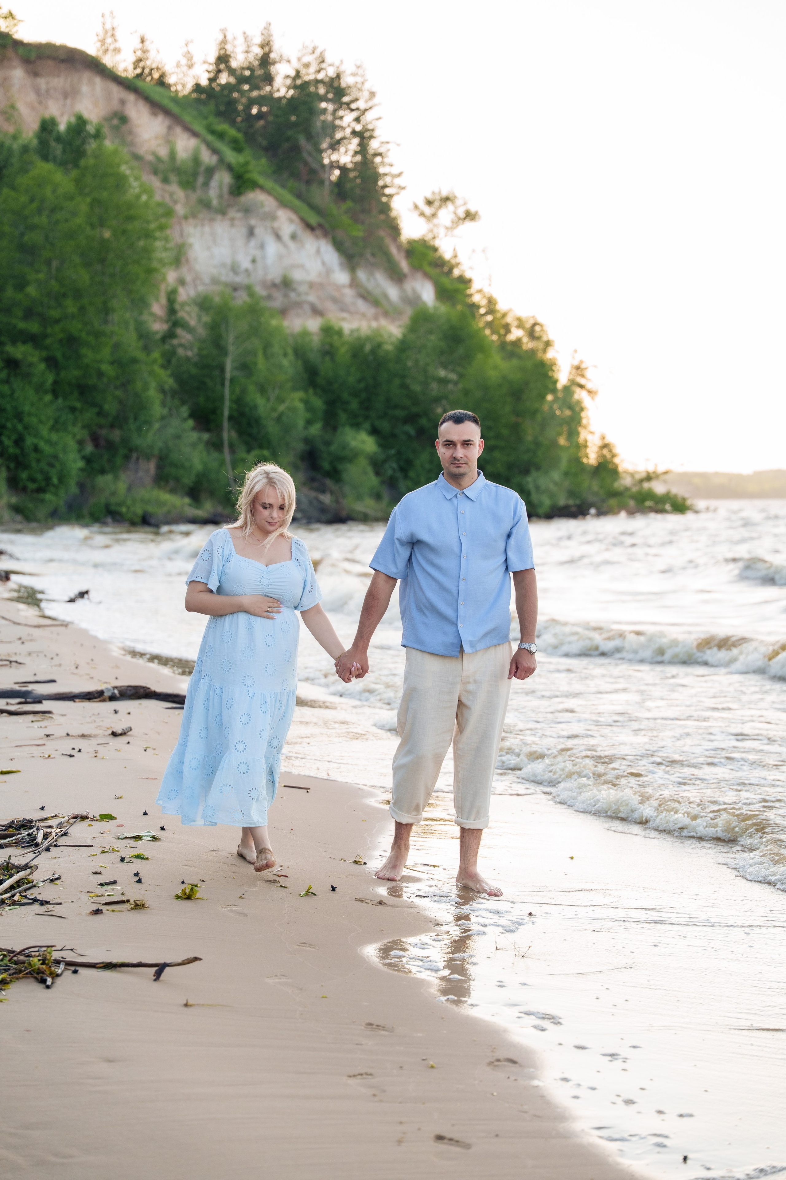 Гендер паті на Київському морі. Family photographer in Kiev Natalia Shkavron