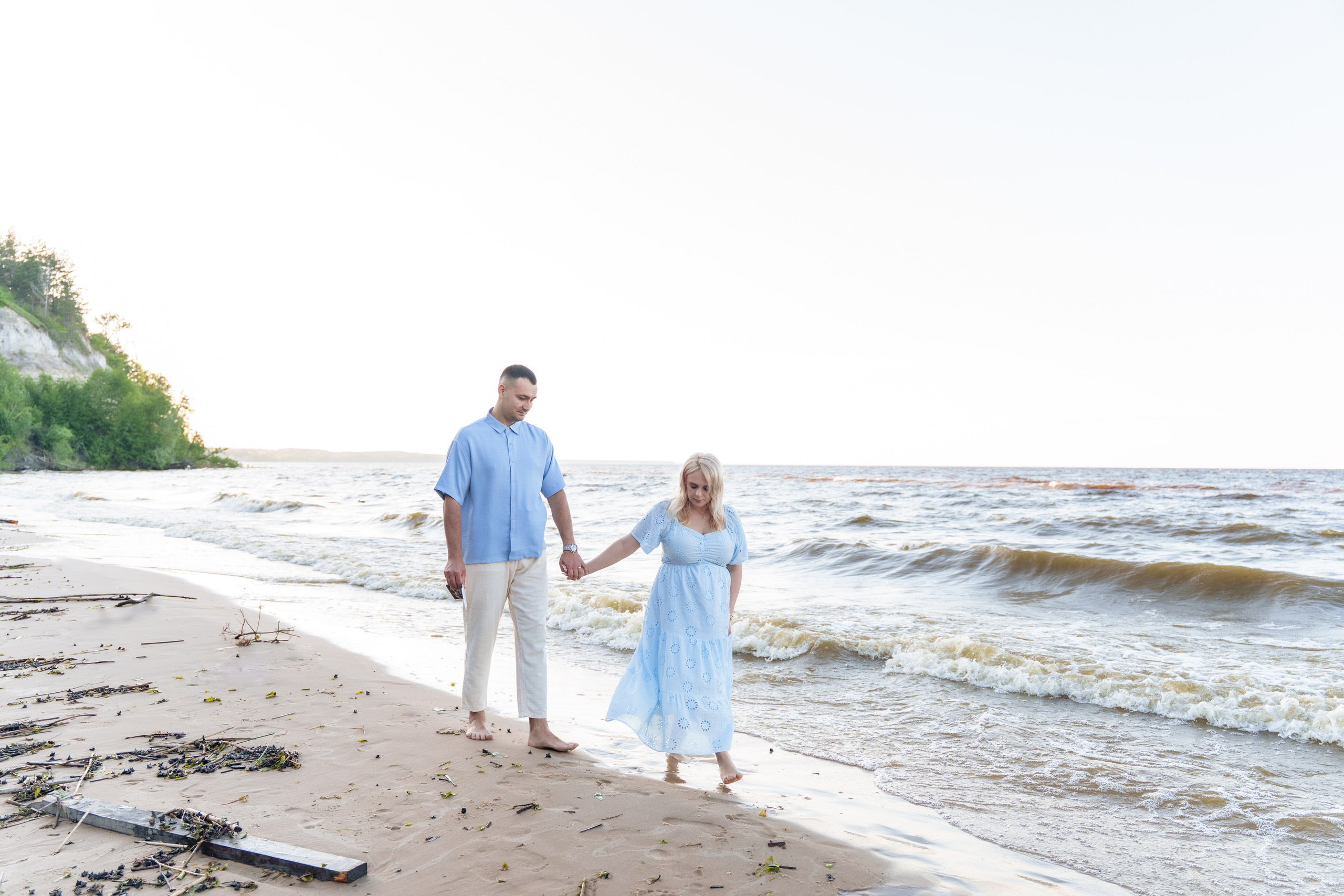 Гендер паті на Київському морі. Family photographer in Kiev Natalia Shkavron