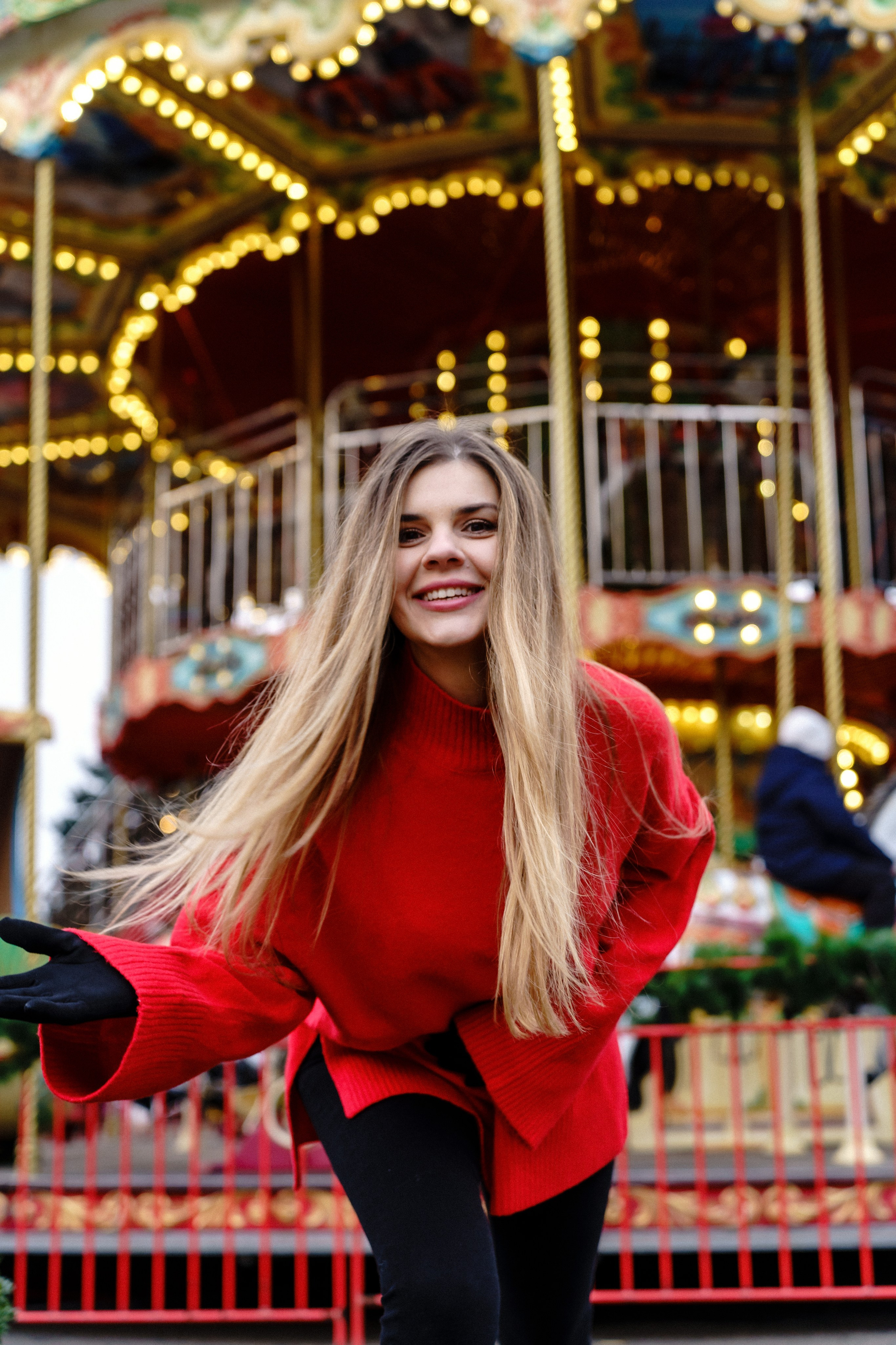 Новорічна індивідуальна фотосесія на ВДНГ. Сімейний фотограф Київ Наталія Шкаврон