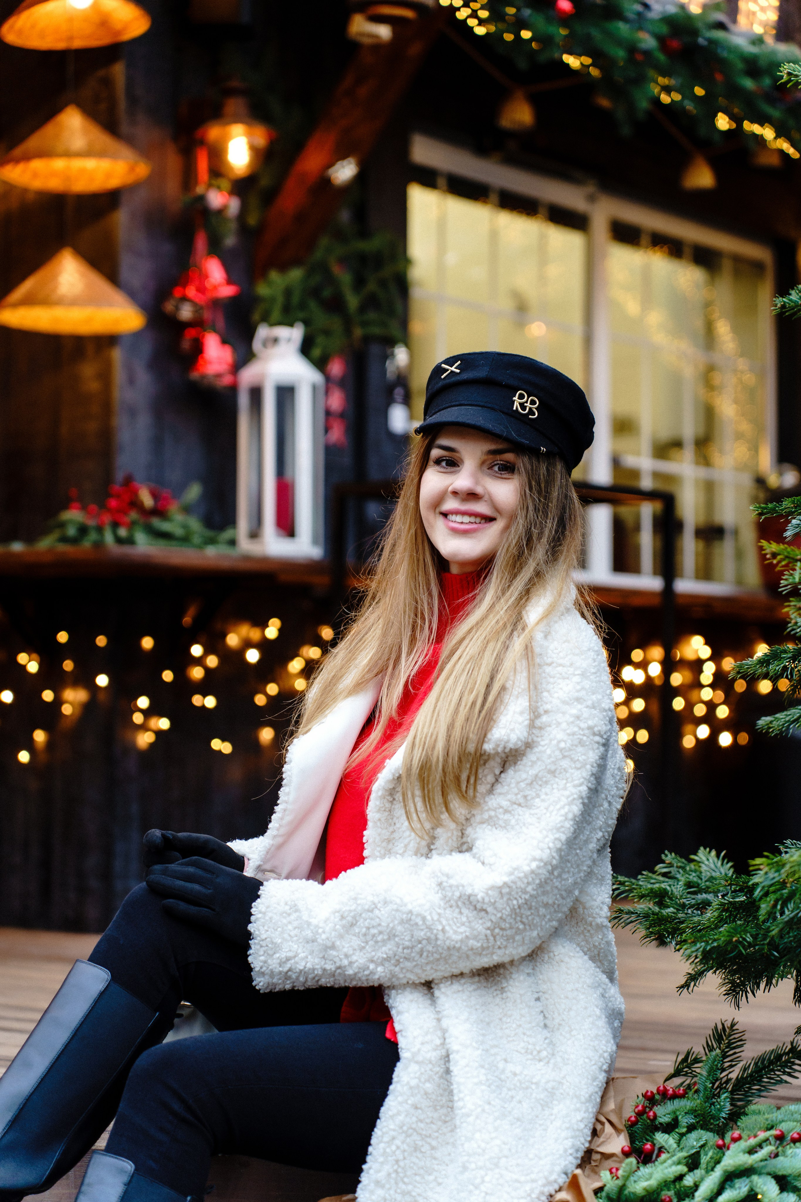 Новорічна індивідуальна фотосесія на ВДНГ. Сімейний фотограф Київ Наталія Шкаврон