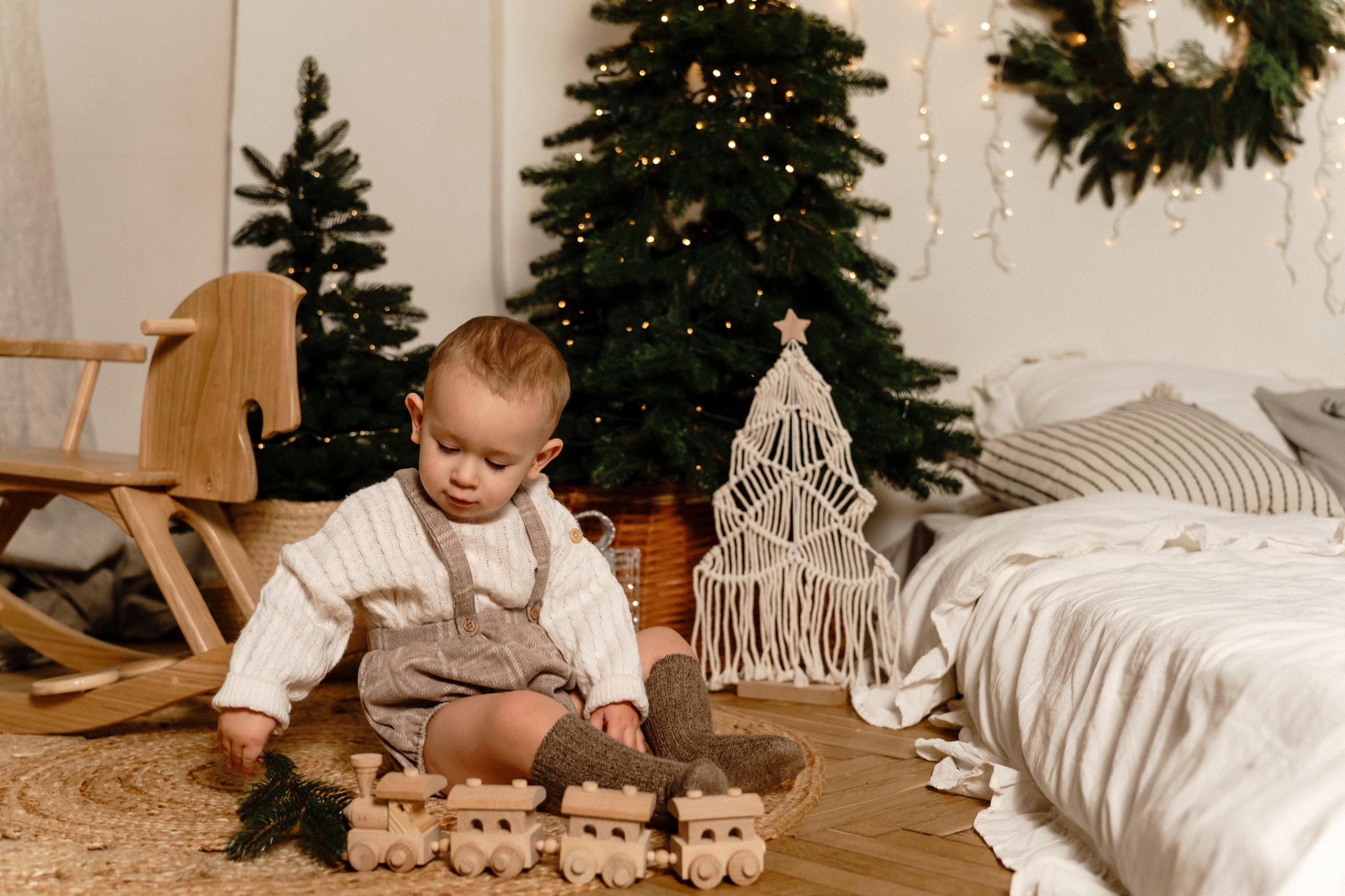 Новорічна фотосесія мами та сина. Family photographer in Kiev Natalia Shkavron