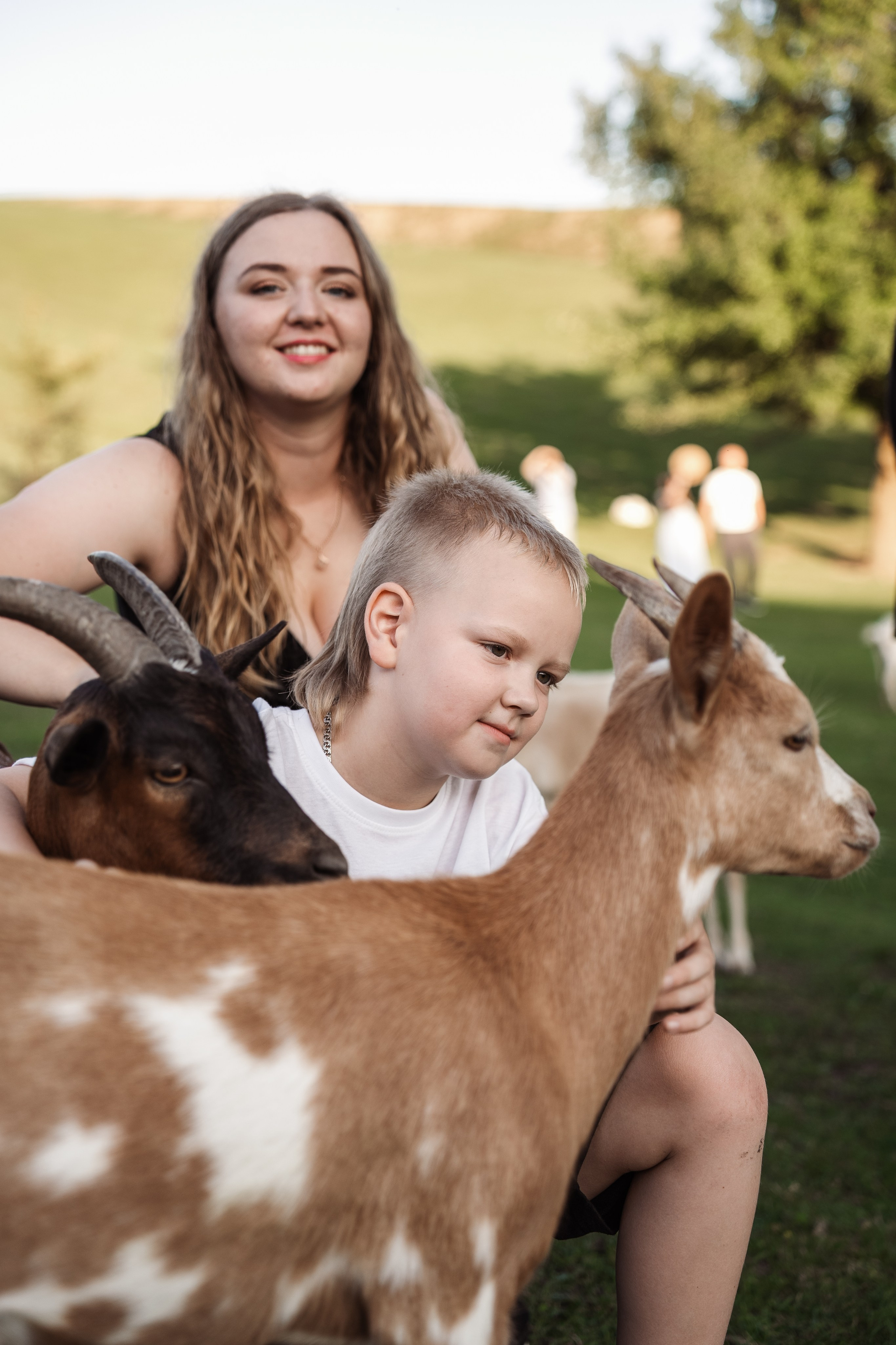 Святкування 1-го дня народження на овечій фермі. Family photographer in Kiev Natalia Shkavron