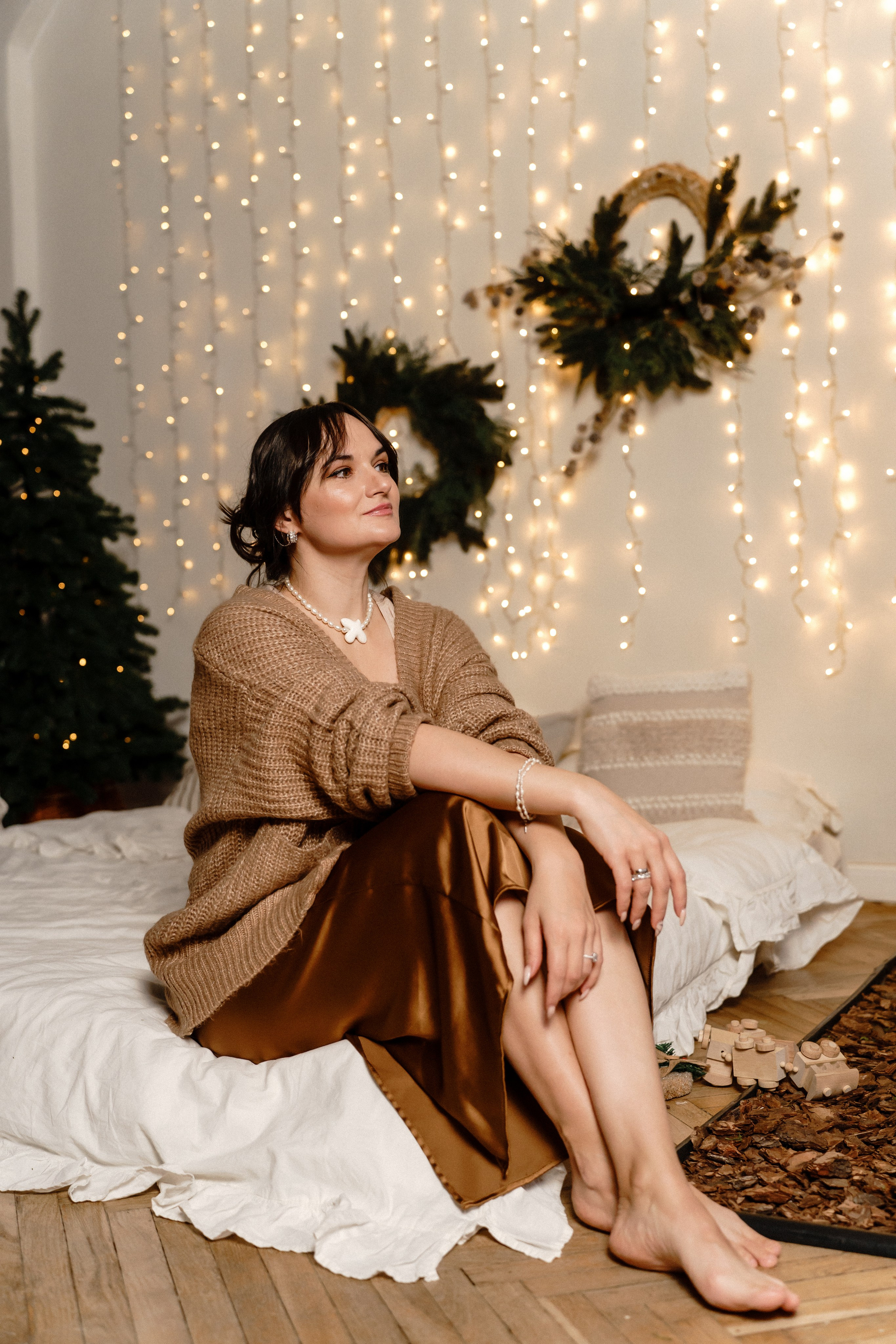 Новорічна фотосесія мами та сина. Family photographer in Kiev Natalia Shkavron