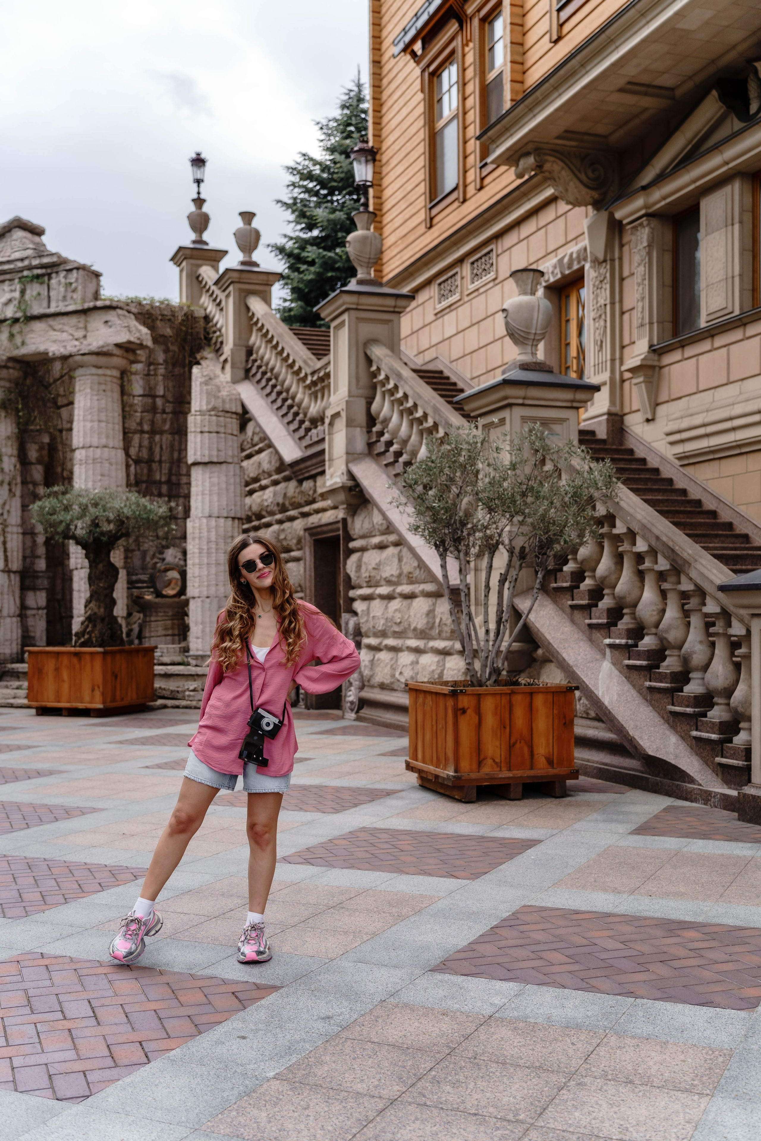 Фотосесія в сакурах. Family photographer in Kiev Natalia Shkavron